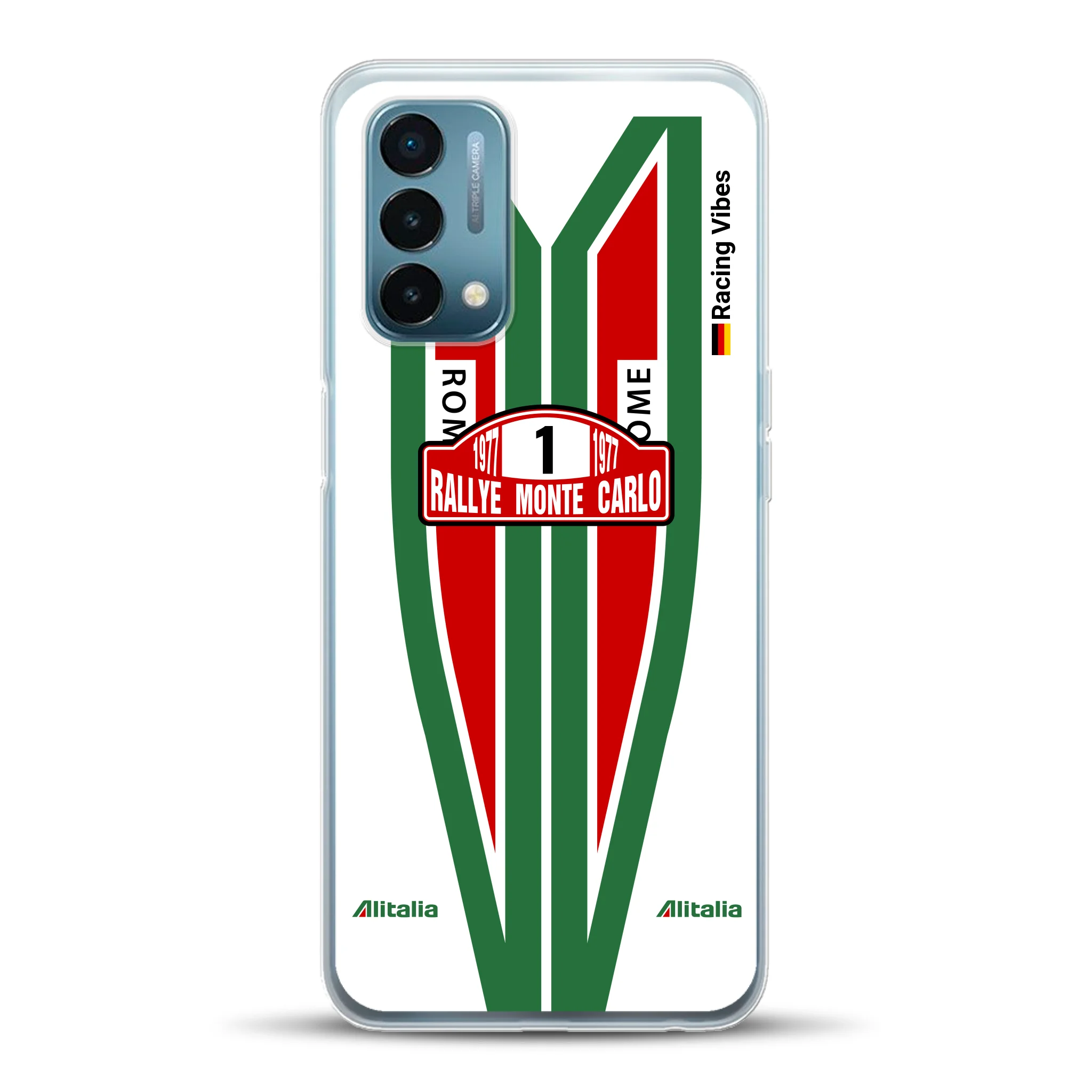 Lancia Stratos Alitalia 1977 Livery - Housse de téléphone portable personnalisée