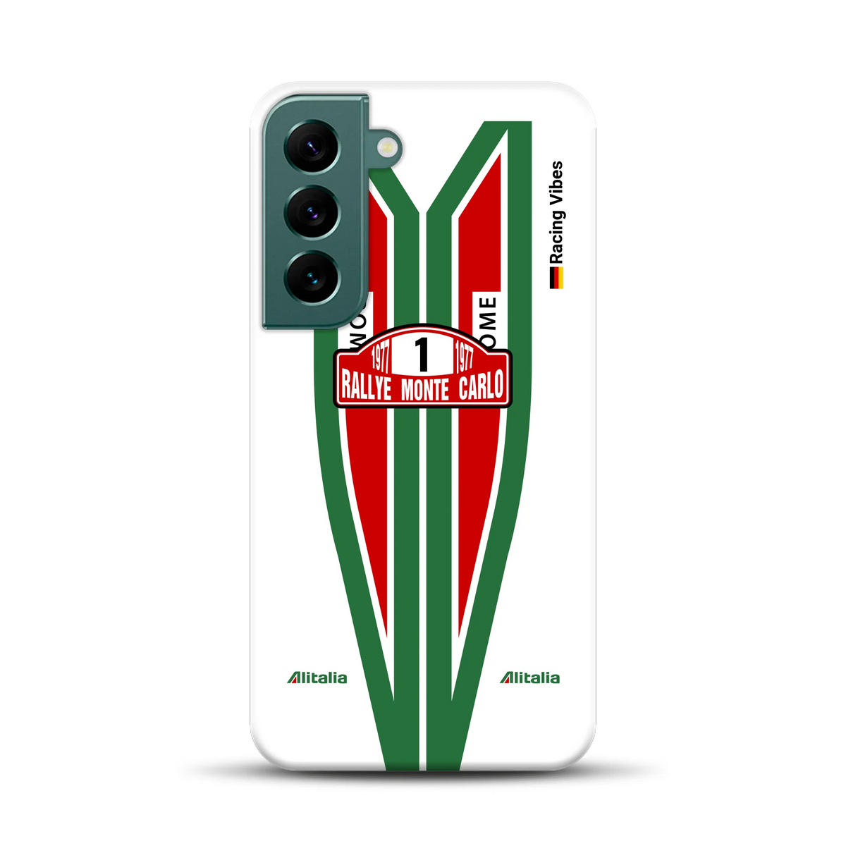Lancia Stratos Alitalia 1977 Livery - Individuelle Premium Hülle für Samsung