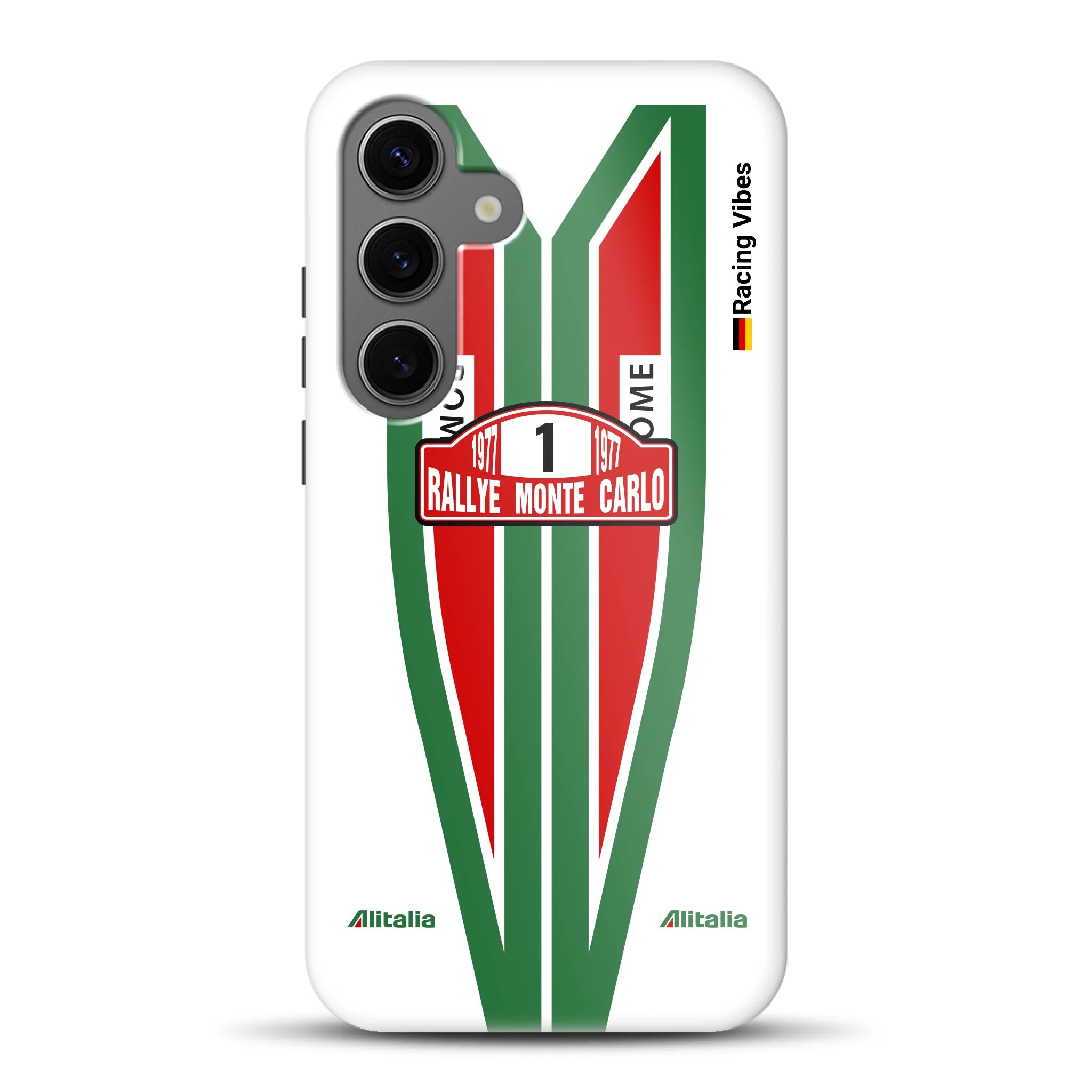 Lancia Stratos Alitalia 1977 Livery - Individuelle Premium Hülle für Samsung