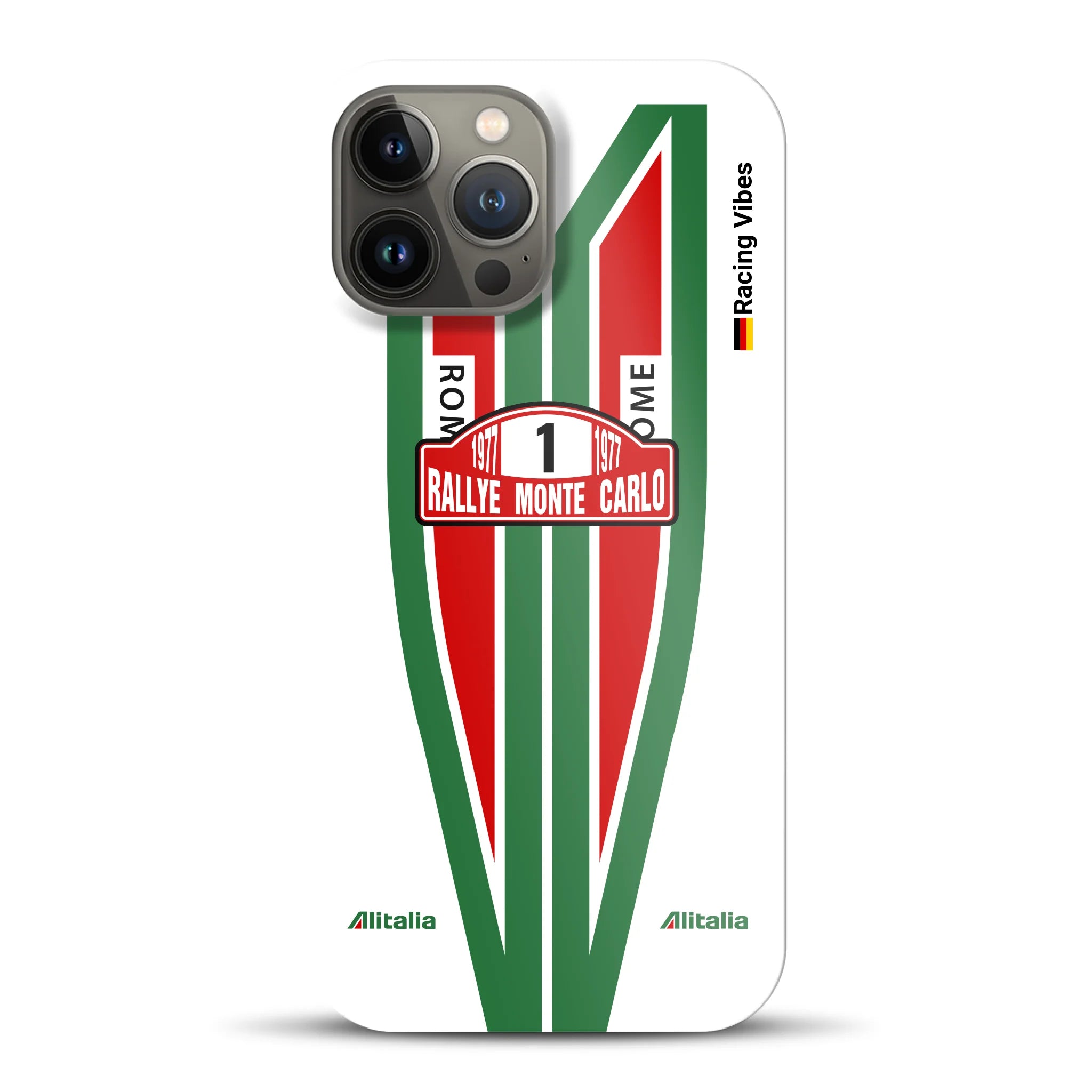 Lancia Stratos Alitalia 1977 Livery - Hard case pour iPhone