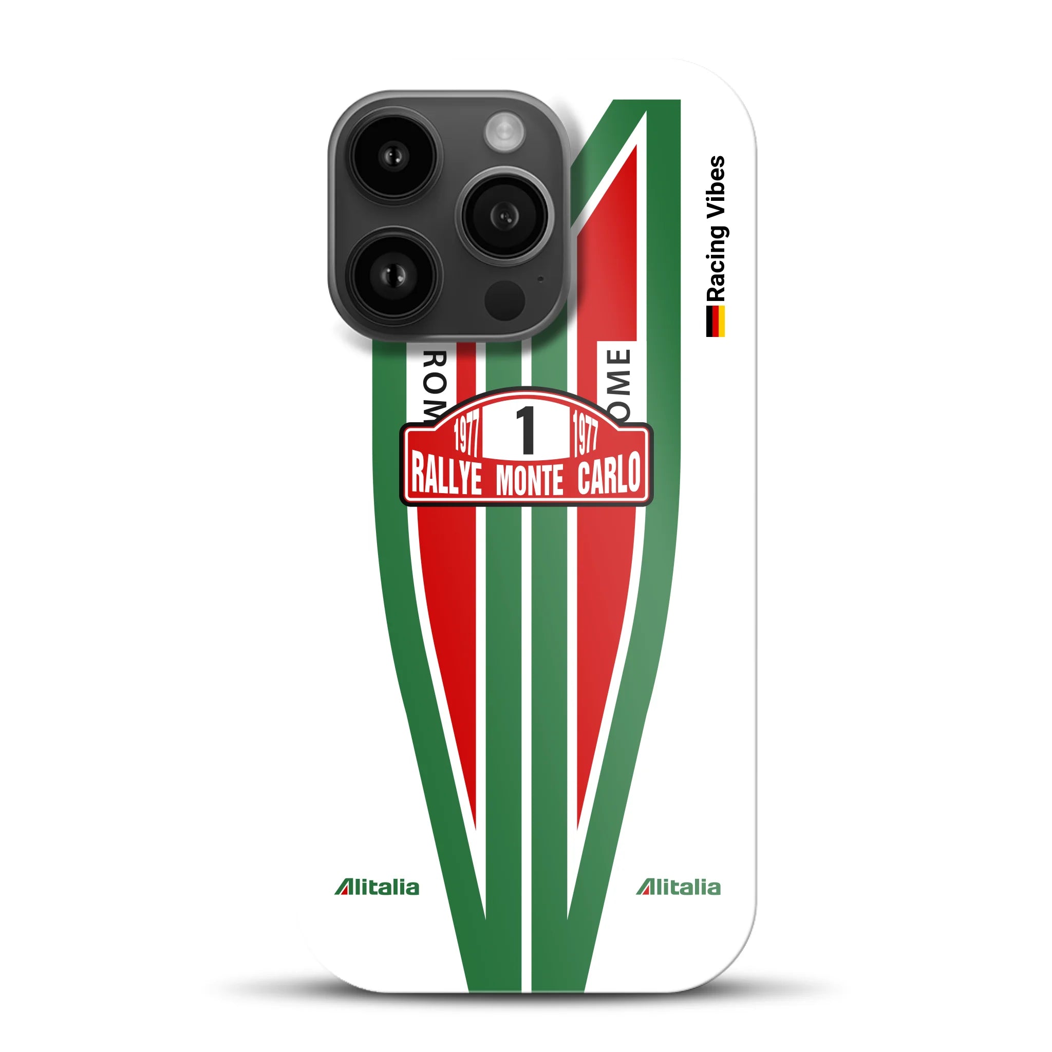 Lancia Stratos Alitalia 1977 Livery - Hard case pour iPhone