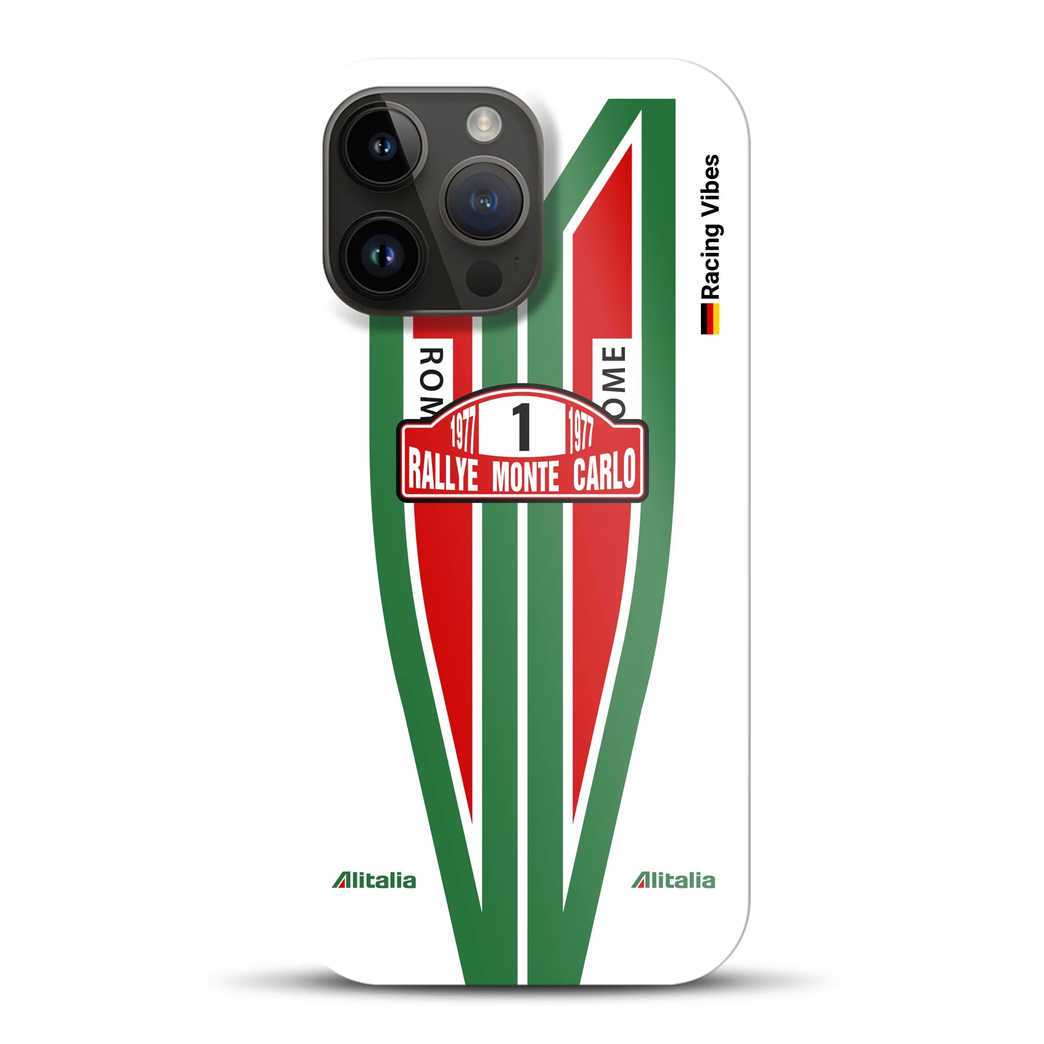 Lancia Stratos Alitalia 1977 Livery - Hard case pour iPhone