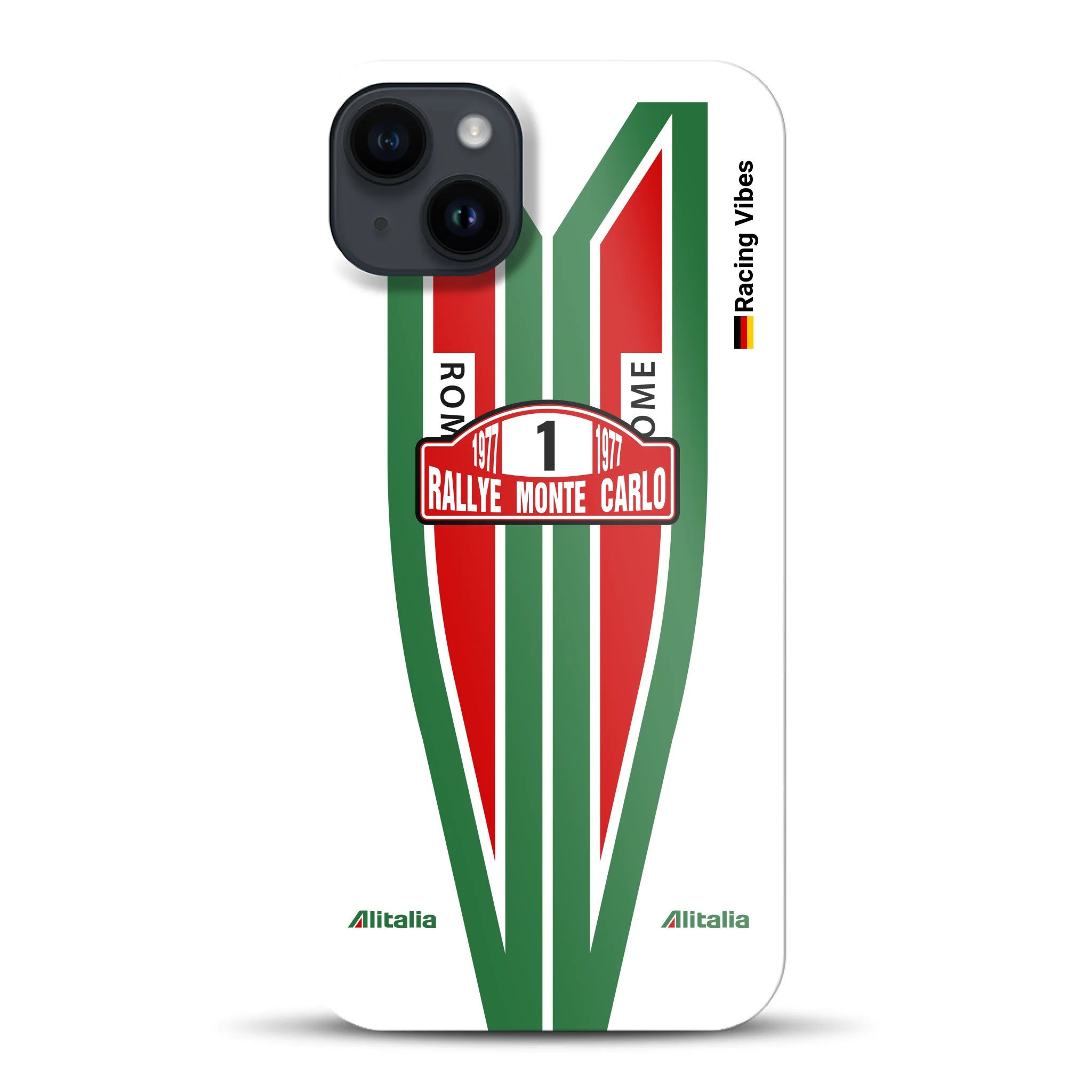 Lancia Stratos Alitalia 1977 Livery - Hard case pour iPhone