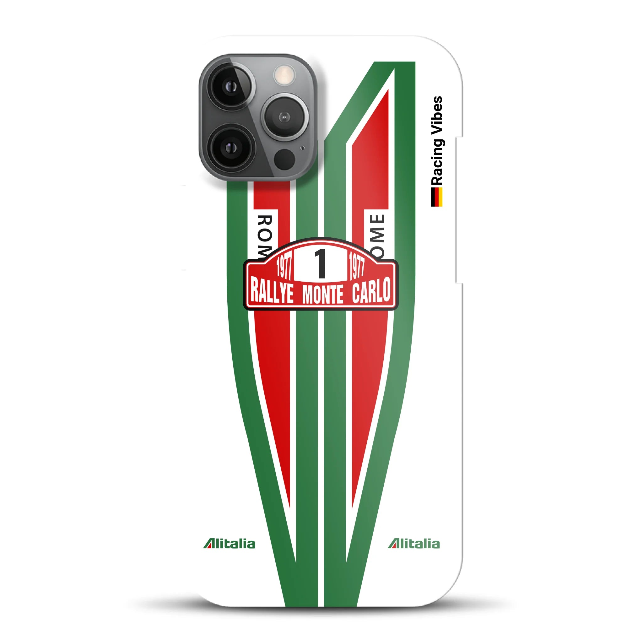 Lancia Stratos Alitalia 1977 Livery - Hard case pour iPhone