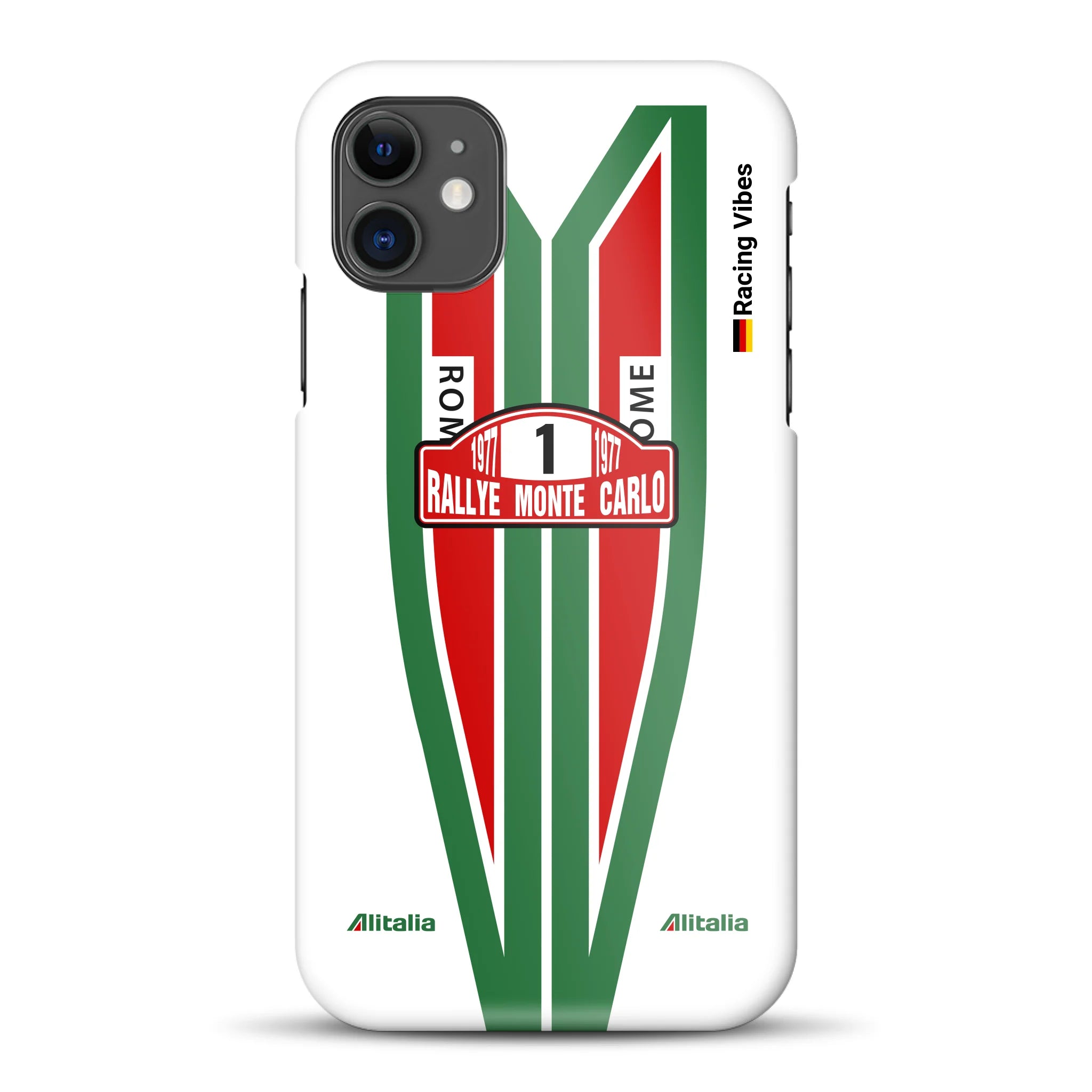 Lancia Stratos Alitalia 1977 Livery - Hard case pour iPhone