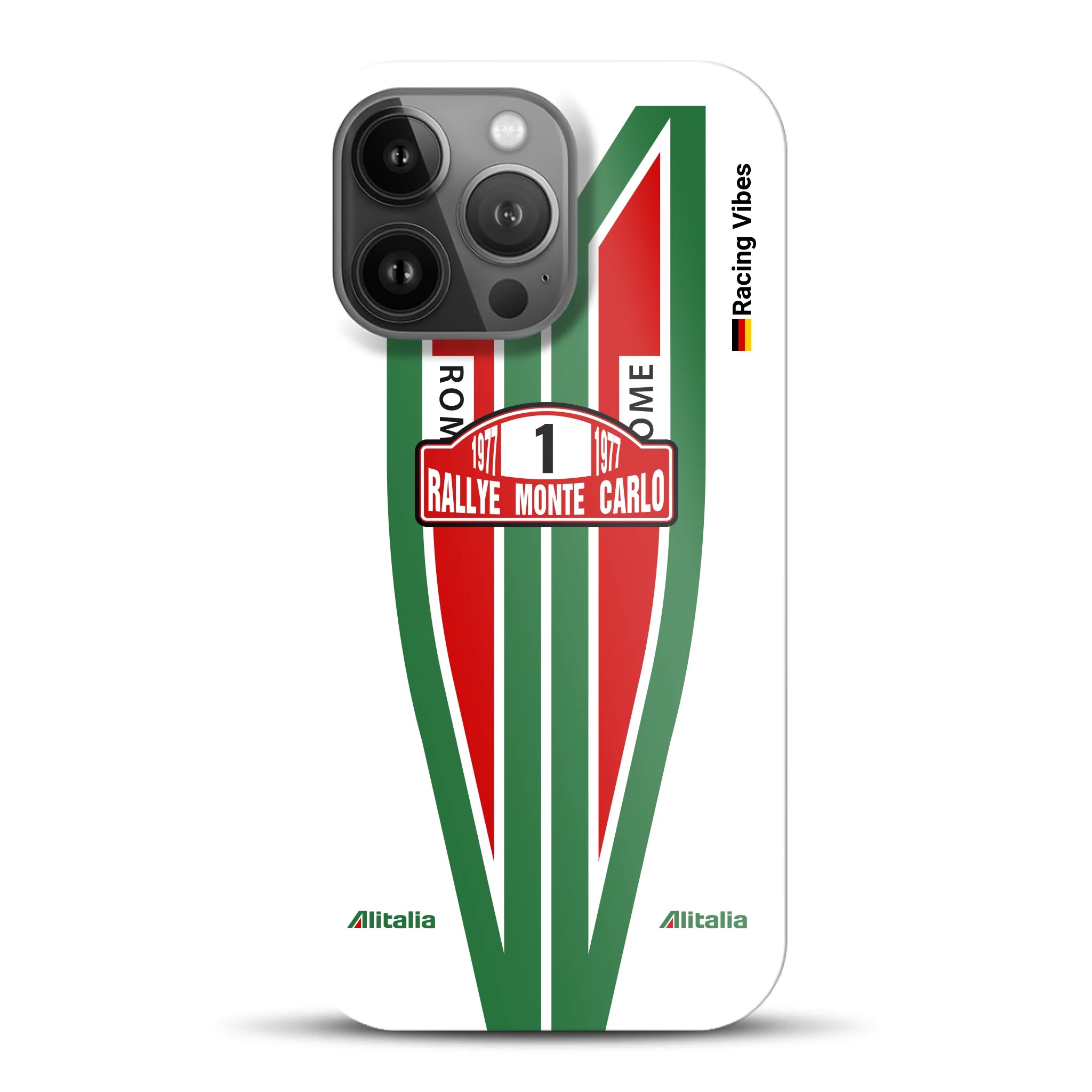 Lancia Stratos Alitalia 1977 Livery - Hard case pour iPhone