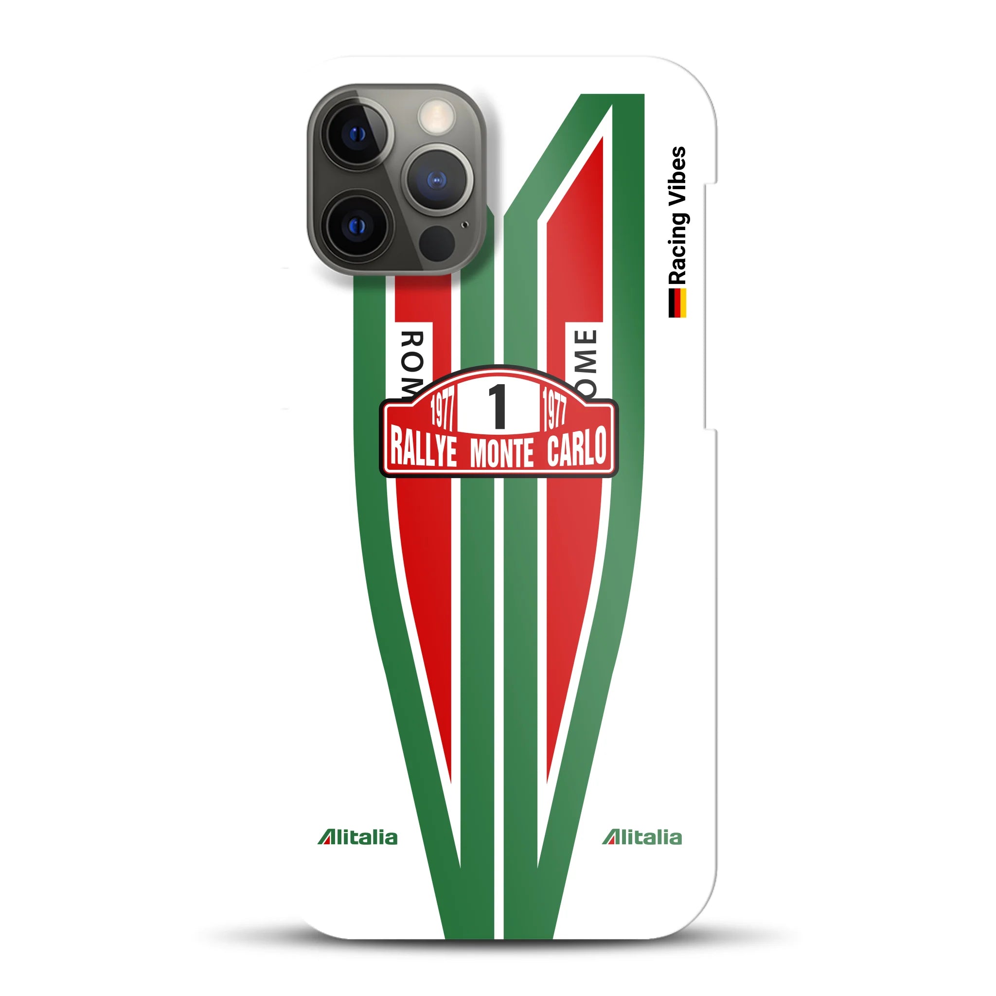 Lancia Stratos Alitalia 1977 Livery - Hard case pour iPhone
