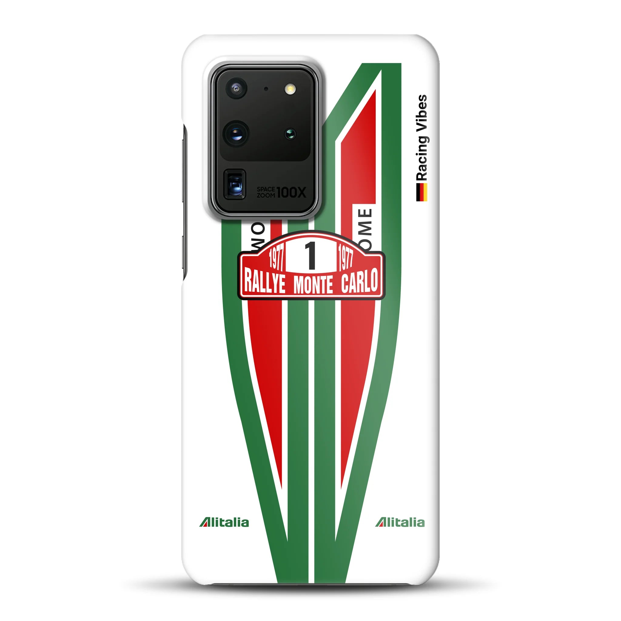 Lancia Stratos Alitalia 1977 Livery - Custodia rigida per Samsung