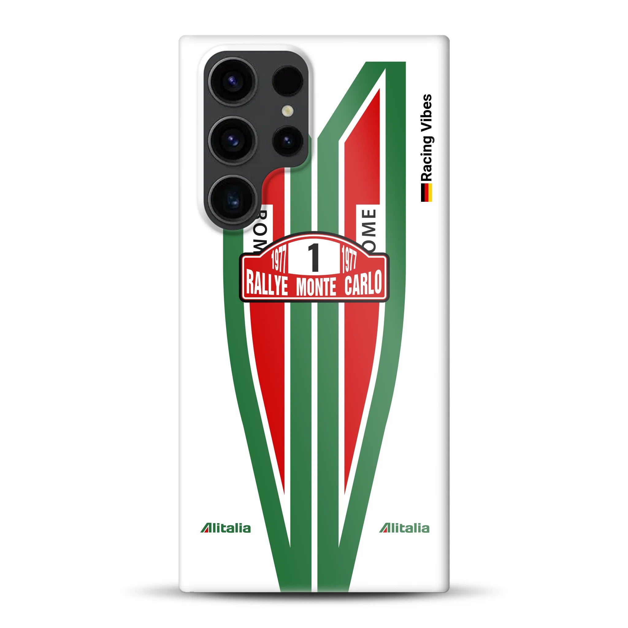 Lancia Stratos Alitalia 1977 Livery - Individuelle Hardcase Hülle für Samsung