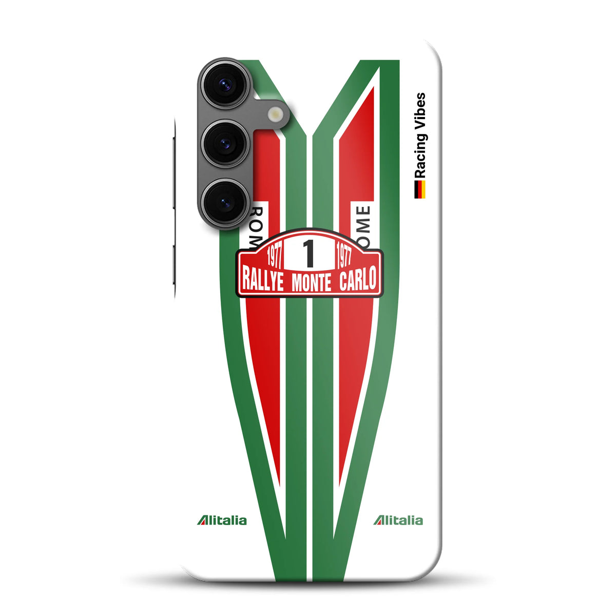 Lancia Stratos Alitalia 1977 Livery - Individuelle Hardcase Hülle für Samsung