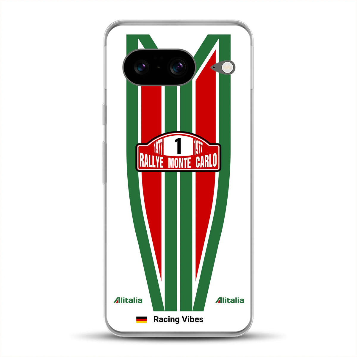 Lancia Stratos Alitalia 1977 Livery - Housse de téléphone portable personnalisée pour Google