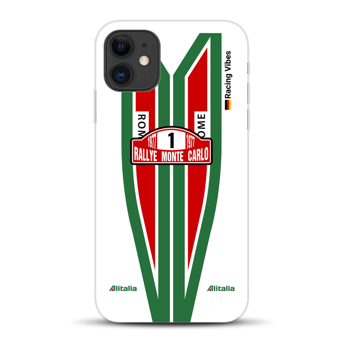 Lancia Stratos Alitalia 1977 Livery - Custom phone case for iPhone