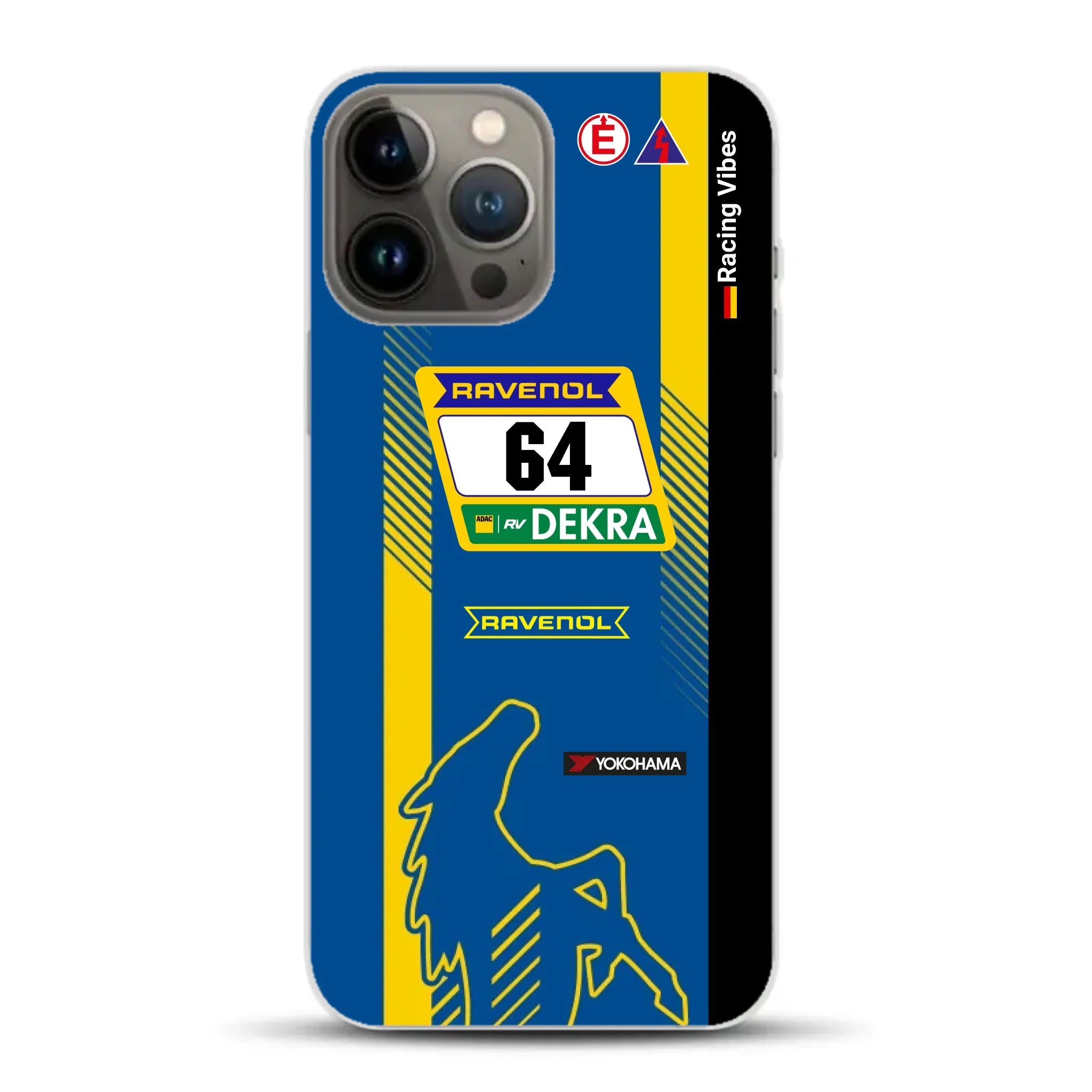 Mustang GT3 DTM & 24h Nürburgring Livery - Individuelle Handyhülle für iPhone