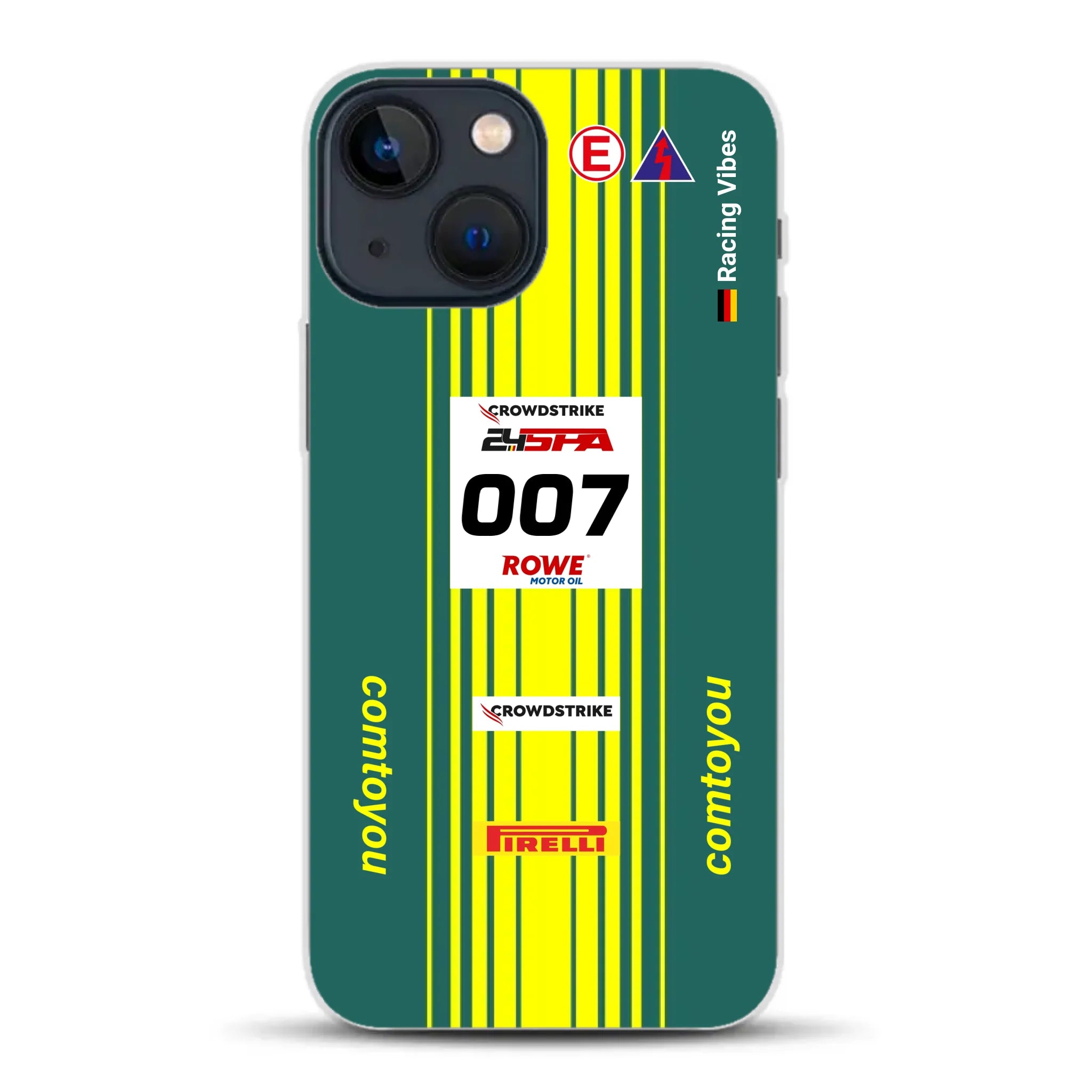 Vantage AMR GT3 Evo #007 Livery - Individuelle Handyhülle für iPhone