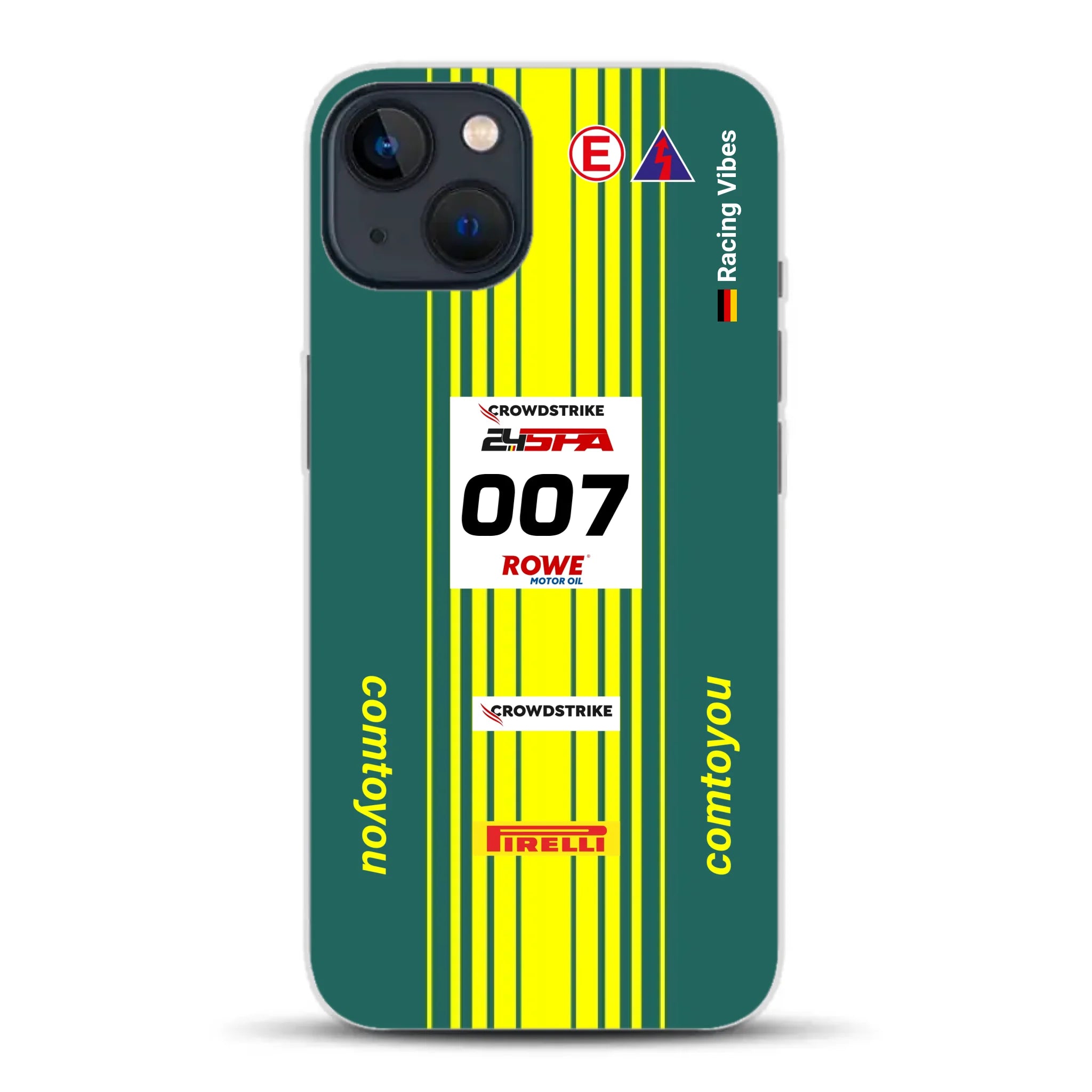 Vantage AMR GT3 Evo #007 Livery - Individuelle Handyhülle für iPhone
