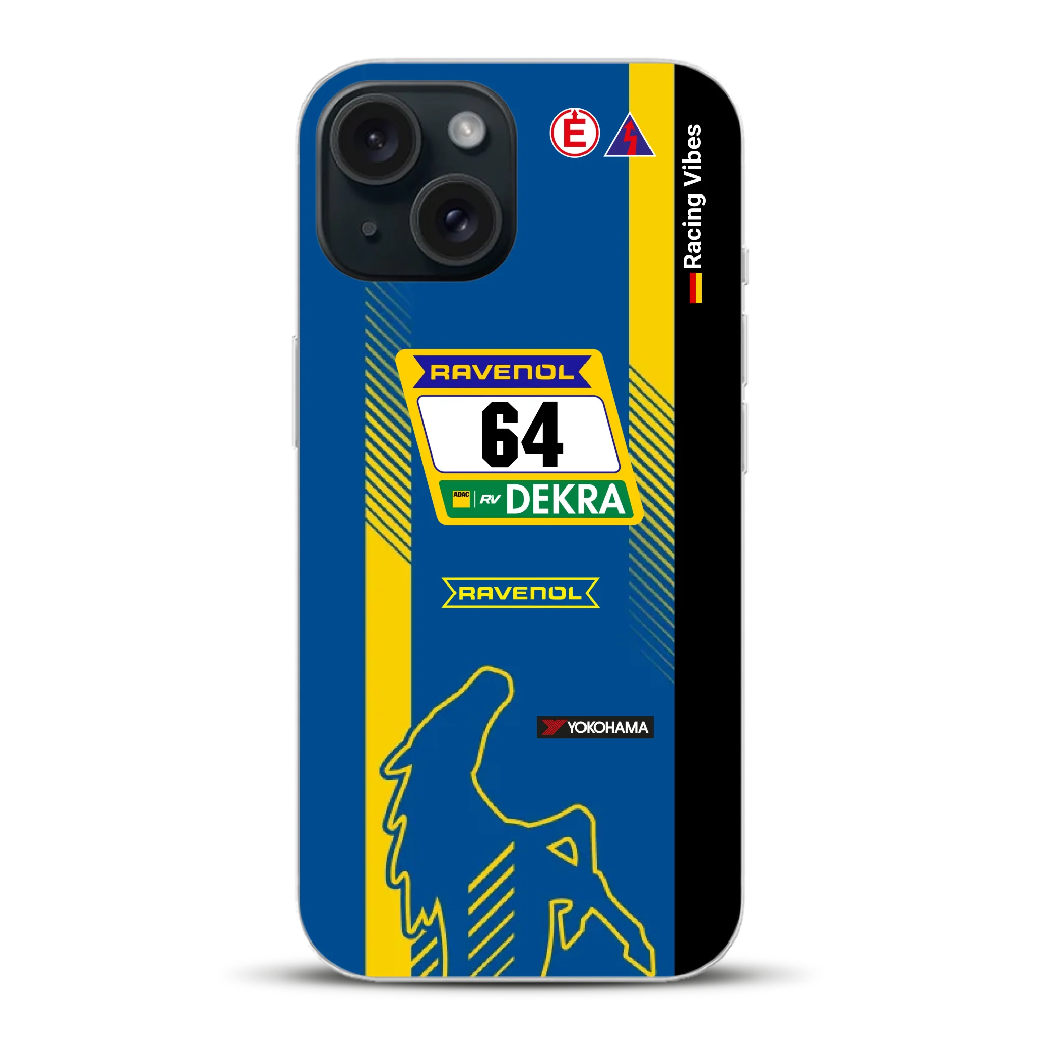 Mustang GT3 DTM & 24h Nürburgring Livery - Individuelle Handyhülle für iPhone