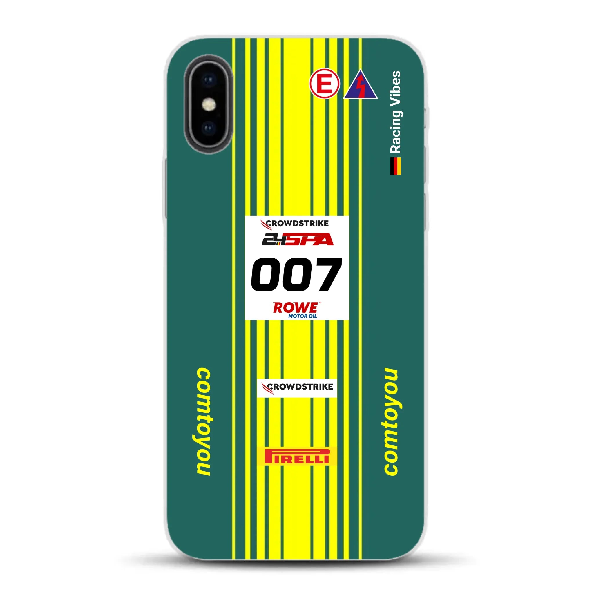 Vantage AMR GT3 Evo #007 Livery - Individuelle Handyhülle für iPhone