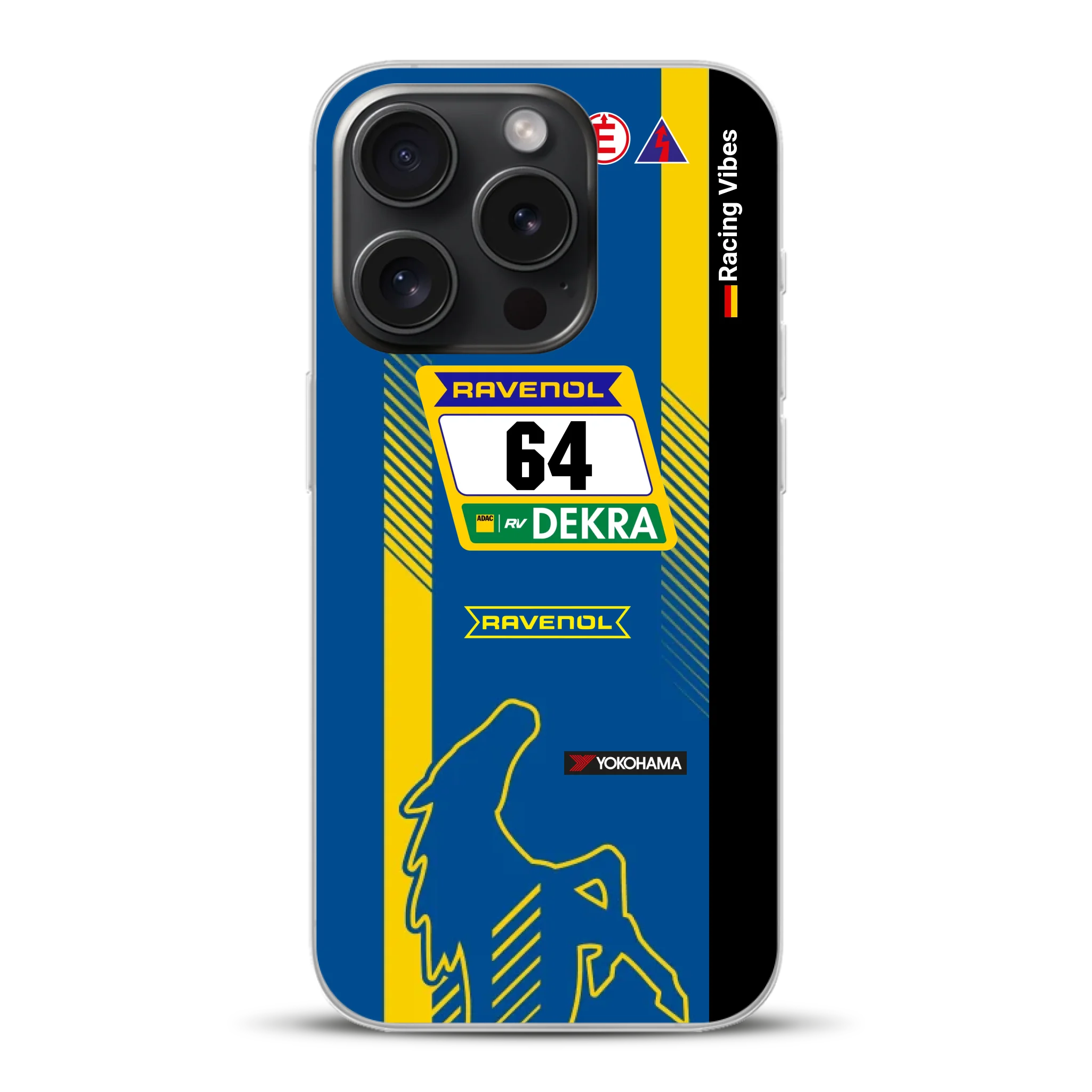 Mustang GT3 DTM & 24h Nürburgring Livery - Individuelle Handyhülle für iPhone