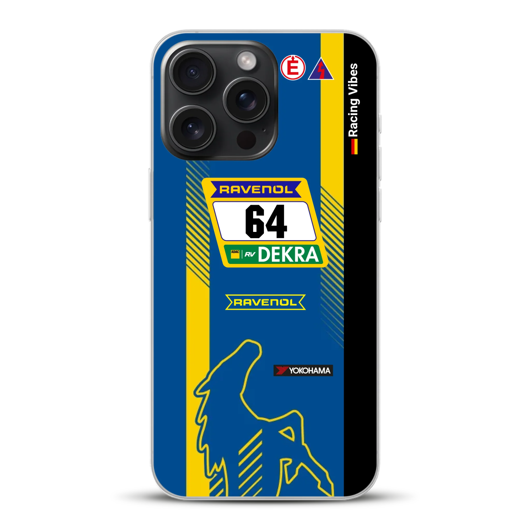 Mustang GT3 DTM & 24h Nürburgring Livery - Individuelle Handyhülle für iPhone