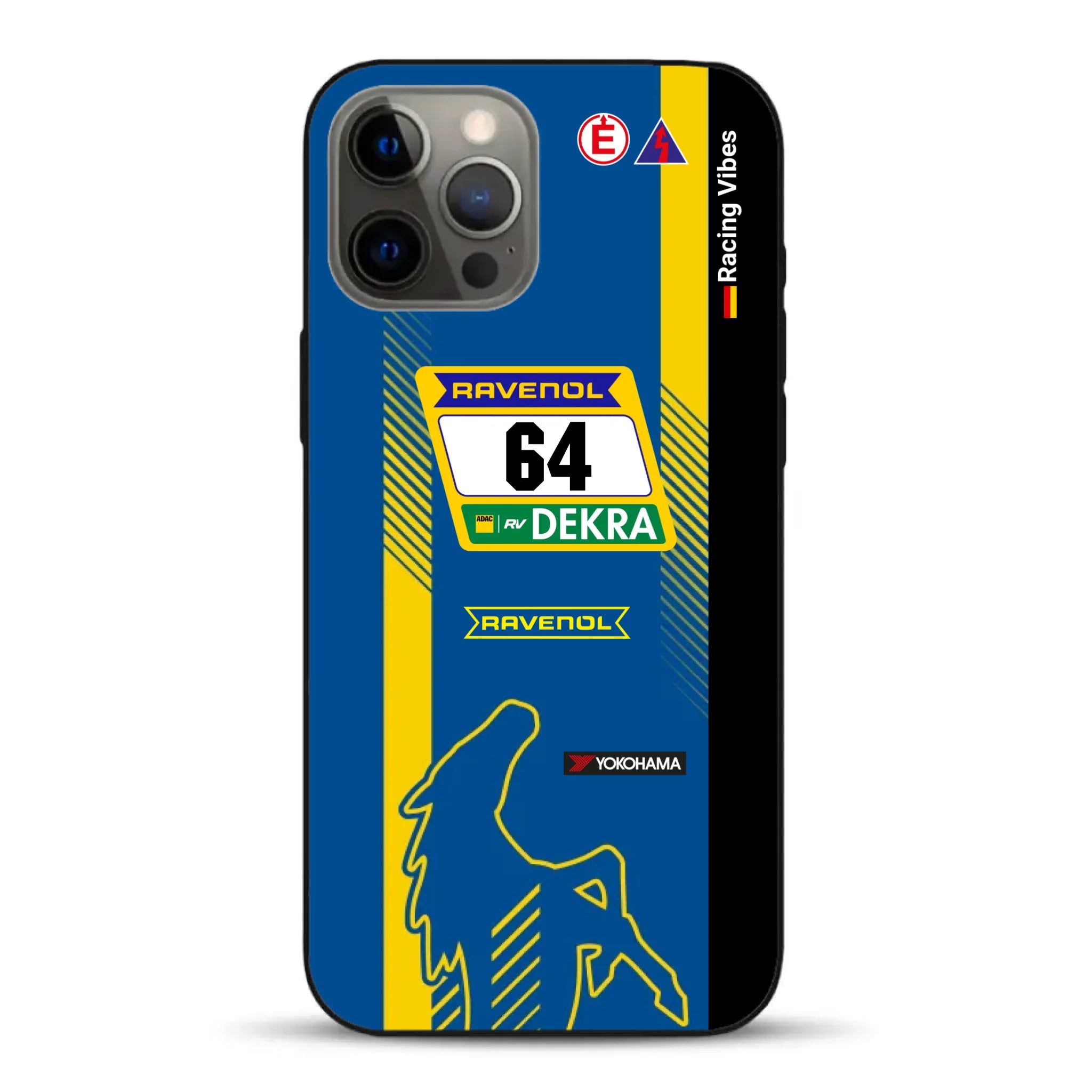 Mustang GT3 DTM & 24h Nürburgring Livery - Individuelle Handyhülle für iPhone