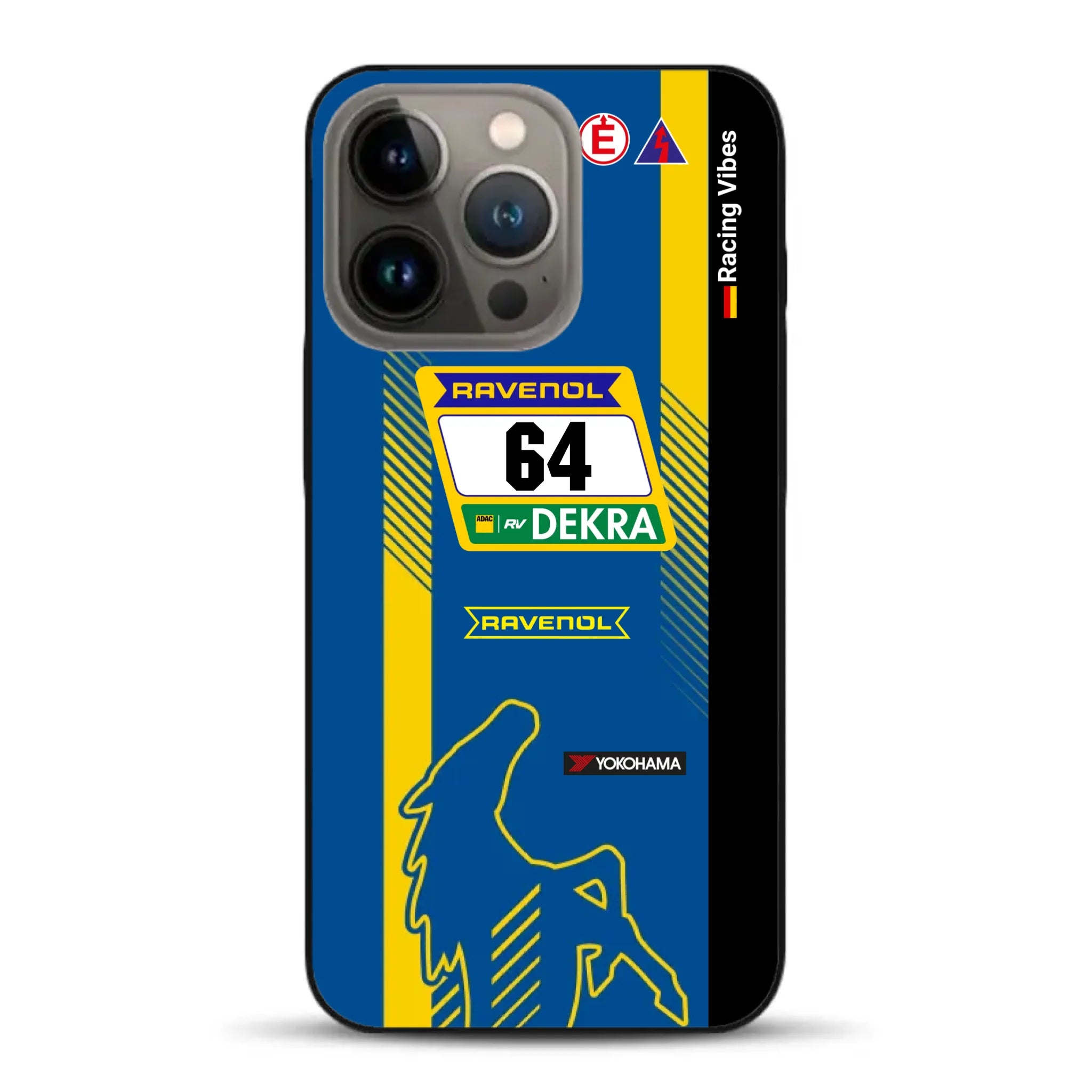 Mustang GT3 DTM & 24h Nürburgring Livery - Individuelle Handyhülle für iPhone