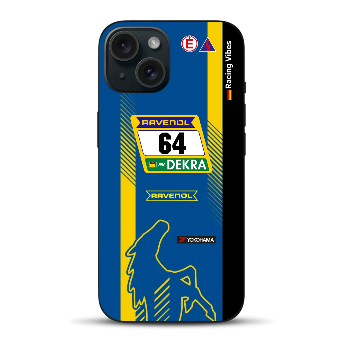Mustang GT3 DTM & 24h Nürburgring Livery - Individuelle Handyhülle für iPhone