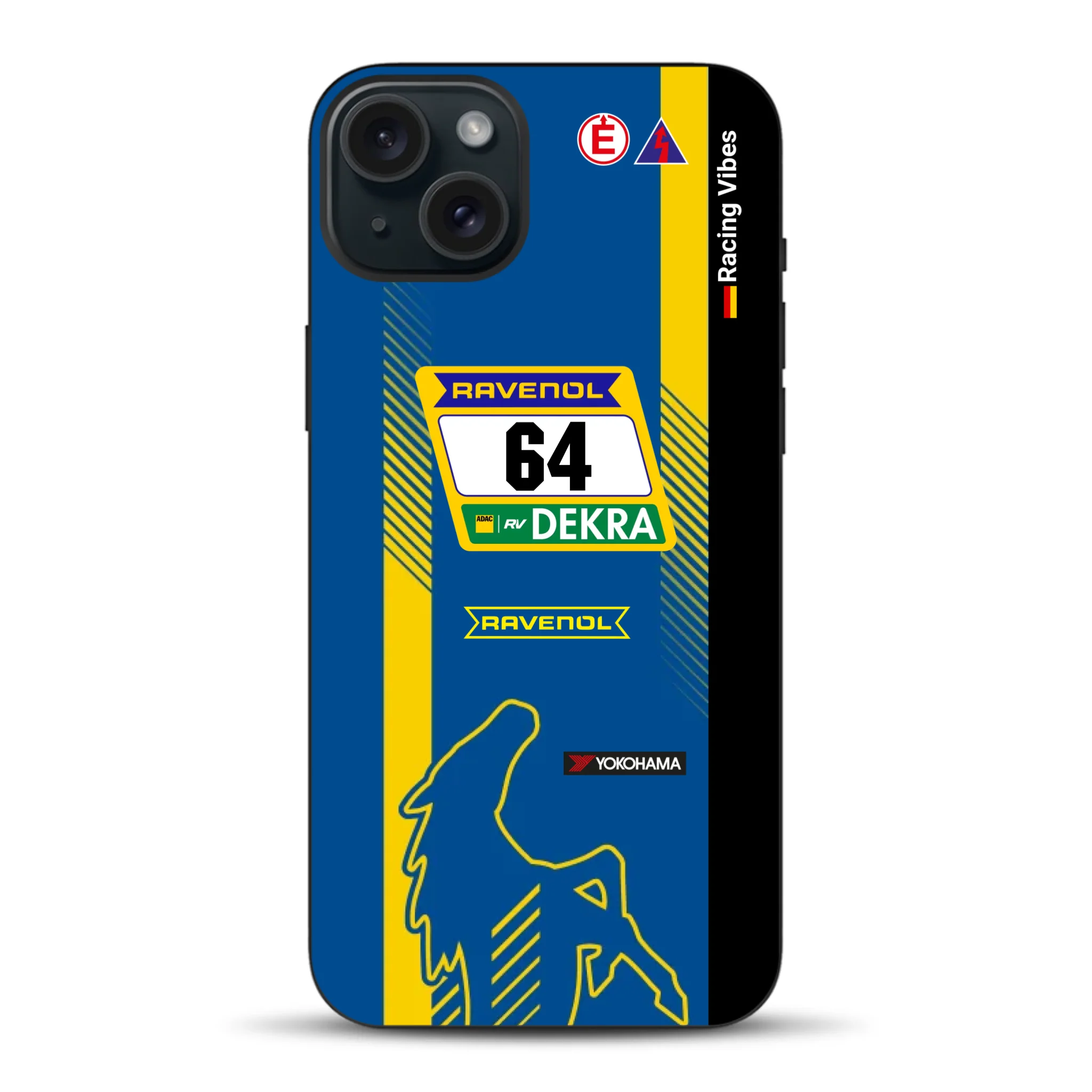 Mustang GT3 DTM & 24h Nürburgring Livery - Individuelle Handyhülle für iPhone