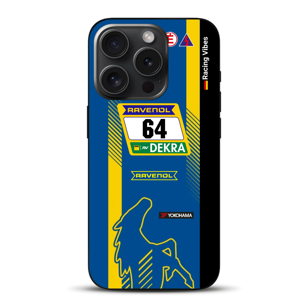 Mustang GT3 DTM & 24h Nürburgring Livery - Individuelle Handyhülle für iPhone