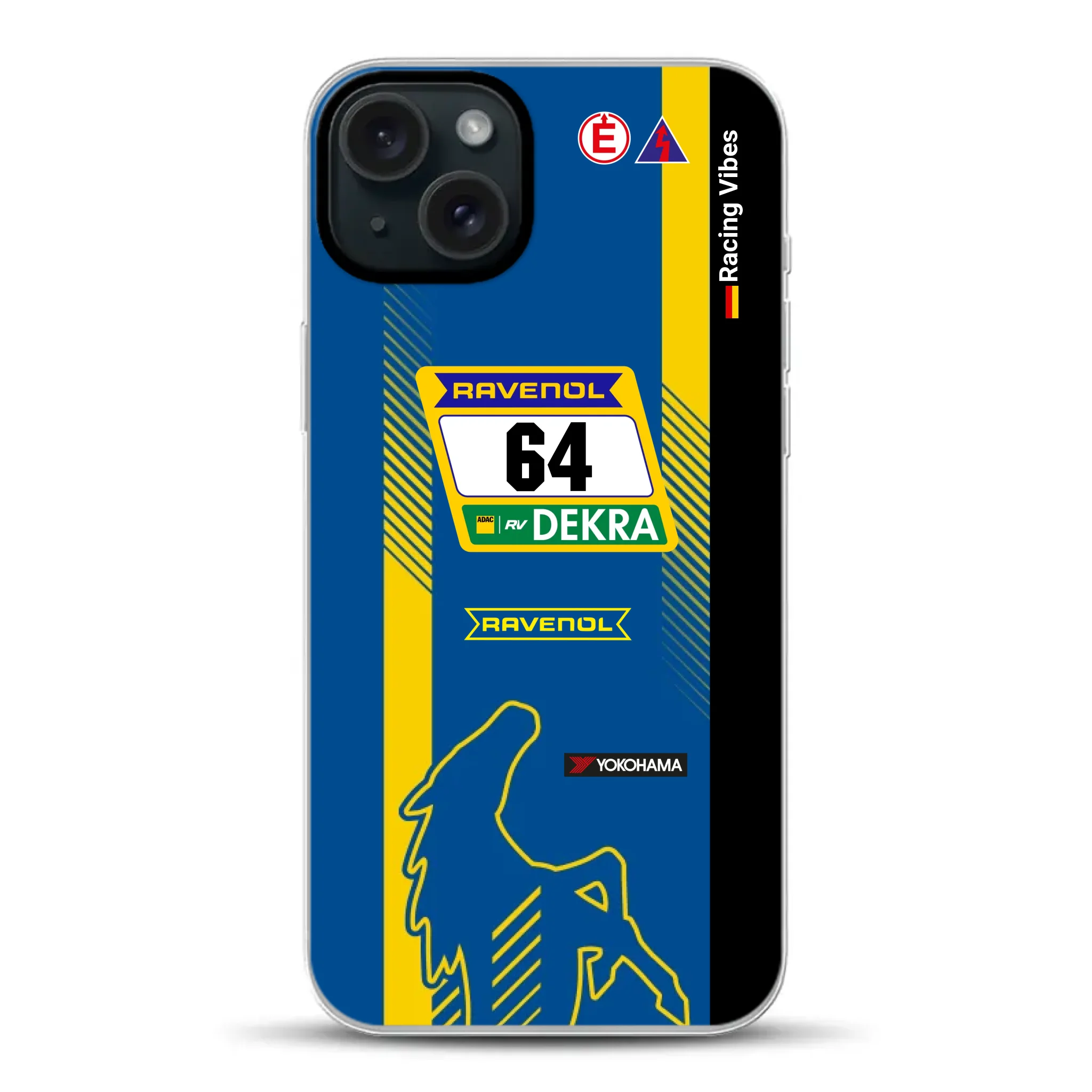 Mustang GT3 DTM & 24h Nürburgring Livery - Individuelle Handyhülle für iPhone