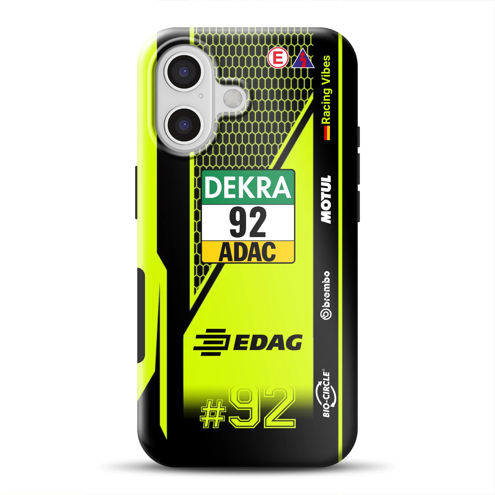 Huracán GT3 EVO2 #92 DTM Champion 2024 Livery - Individuelle Premium Hülle für iPhone