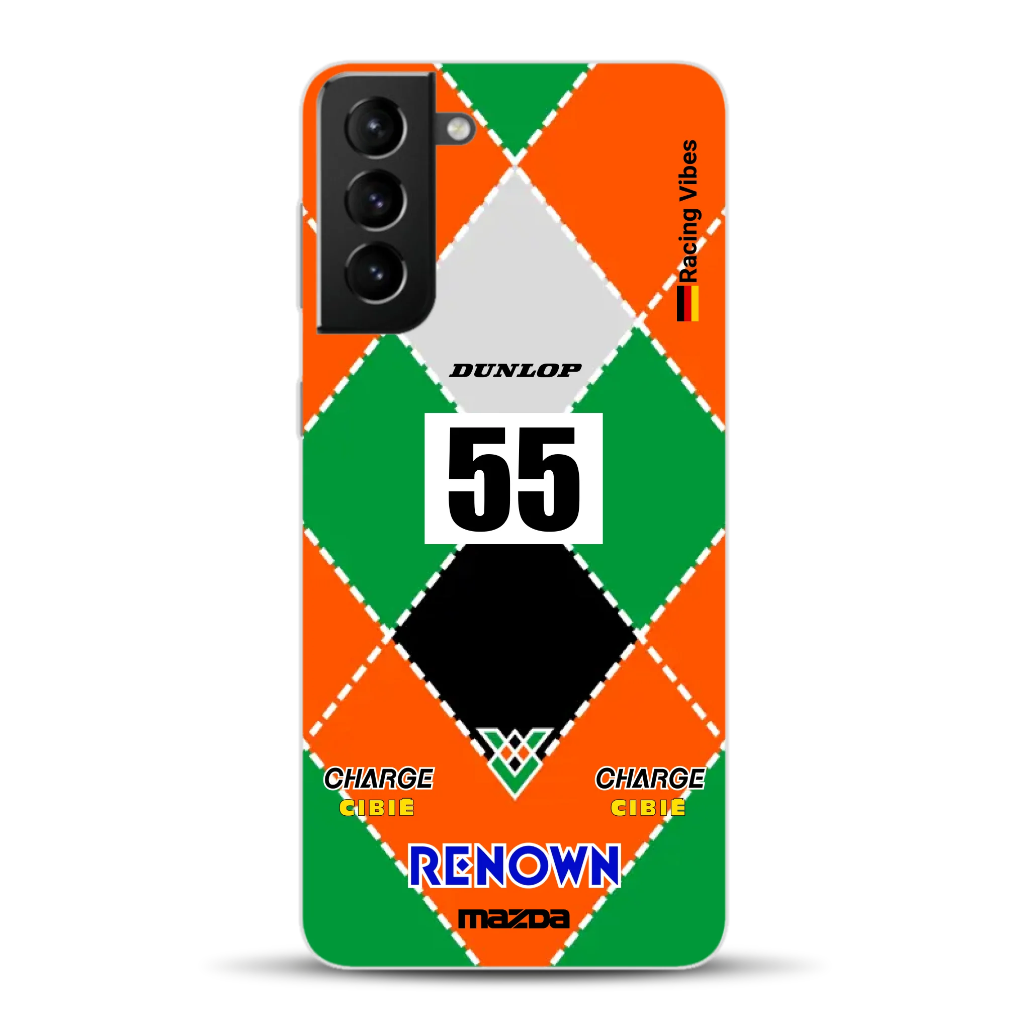 787B 1991 24h Sieger Livery - Custodia per cellulare personalizzata per Samsung