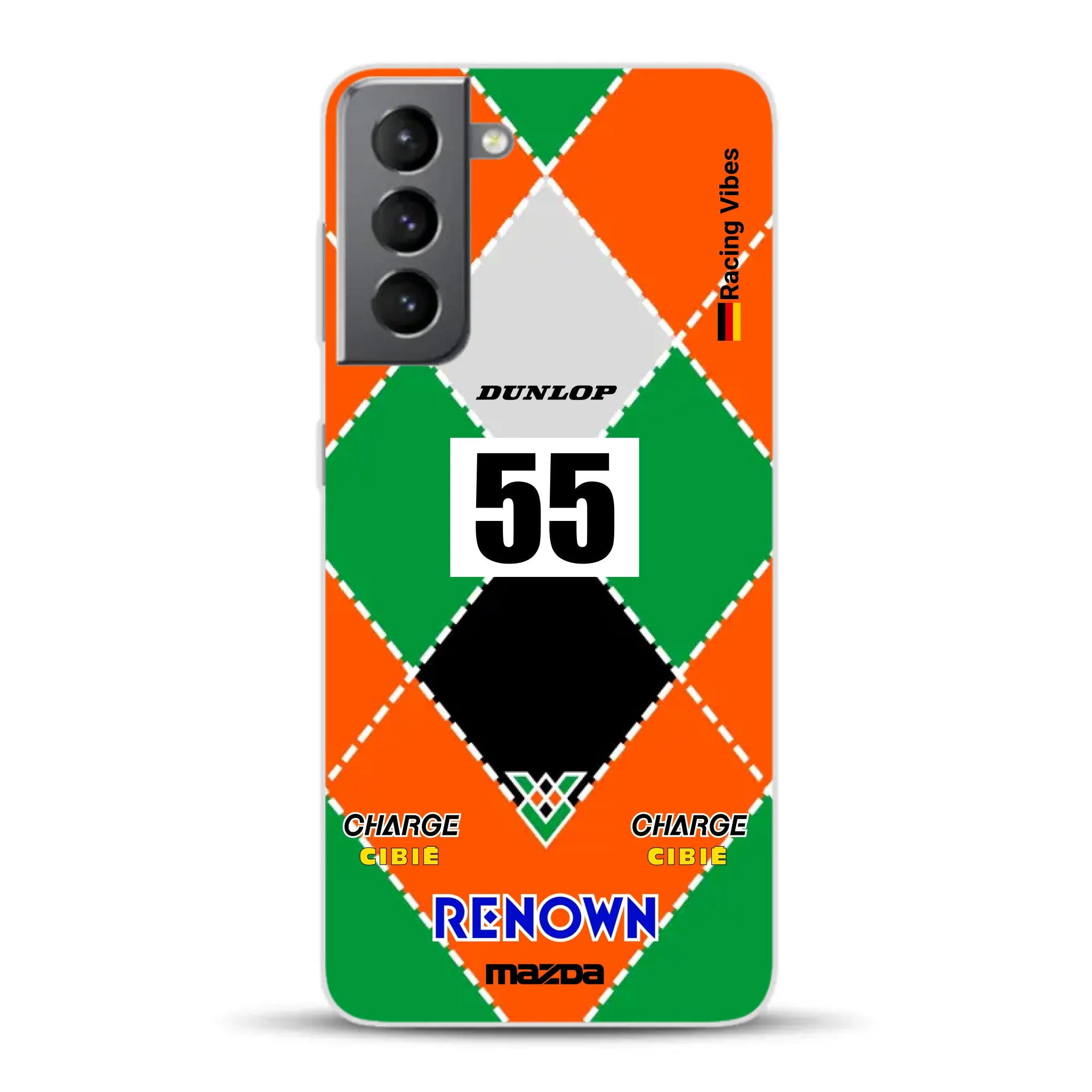 787B 1991 24h Sieger Livery - Custodia per cellulare personalizzata per Samsung