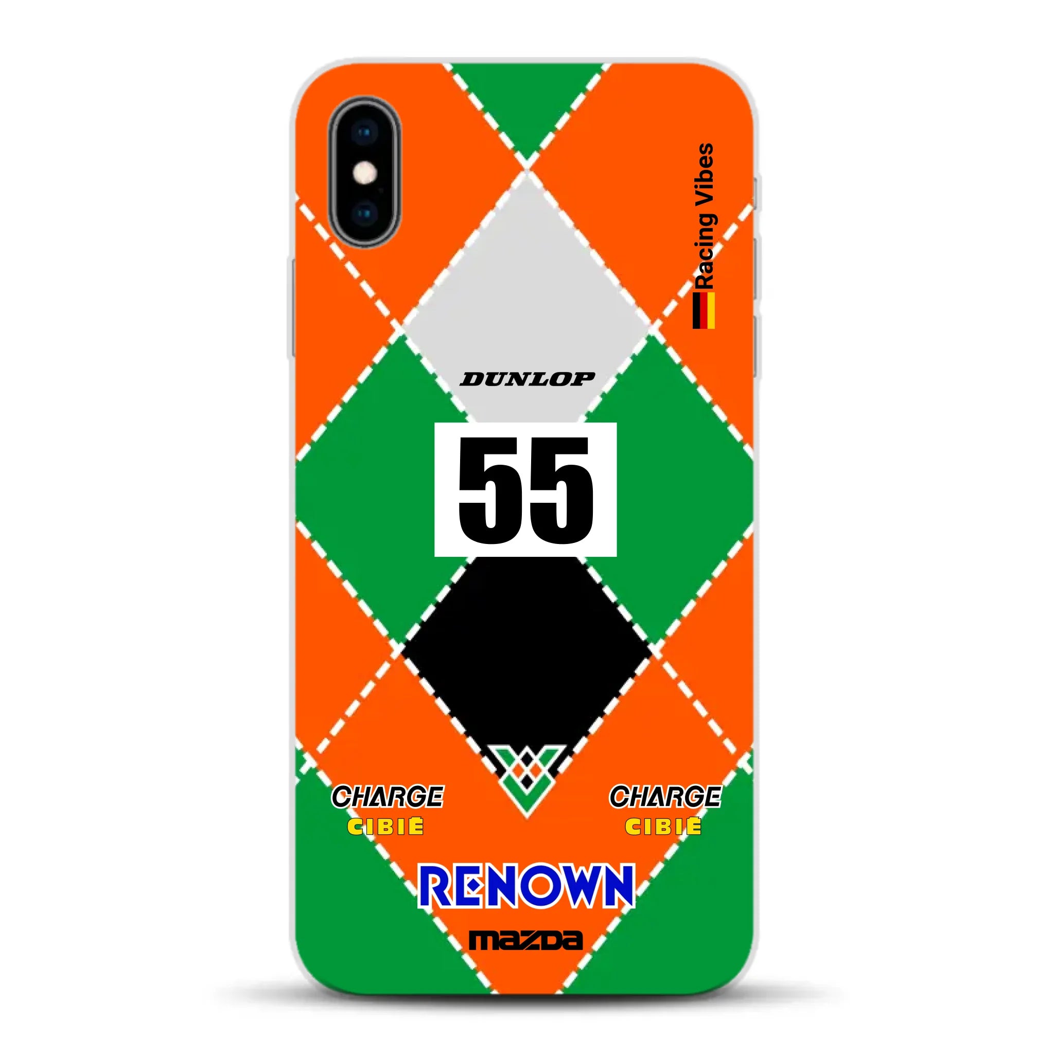 787B 1991 24h Sieger Livery - Custodia per cellulare personalizzata per iPhone