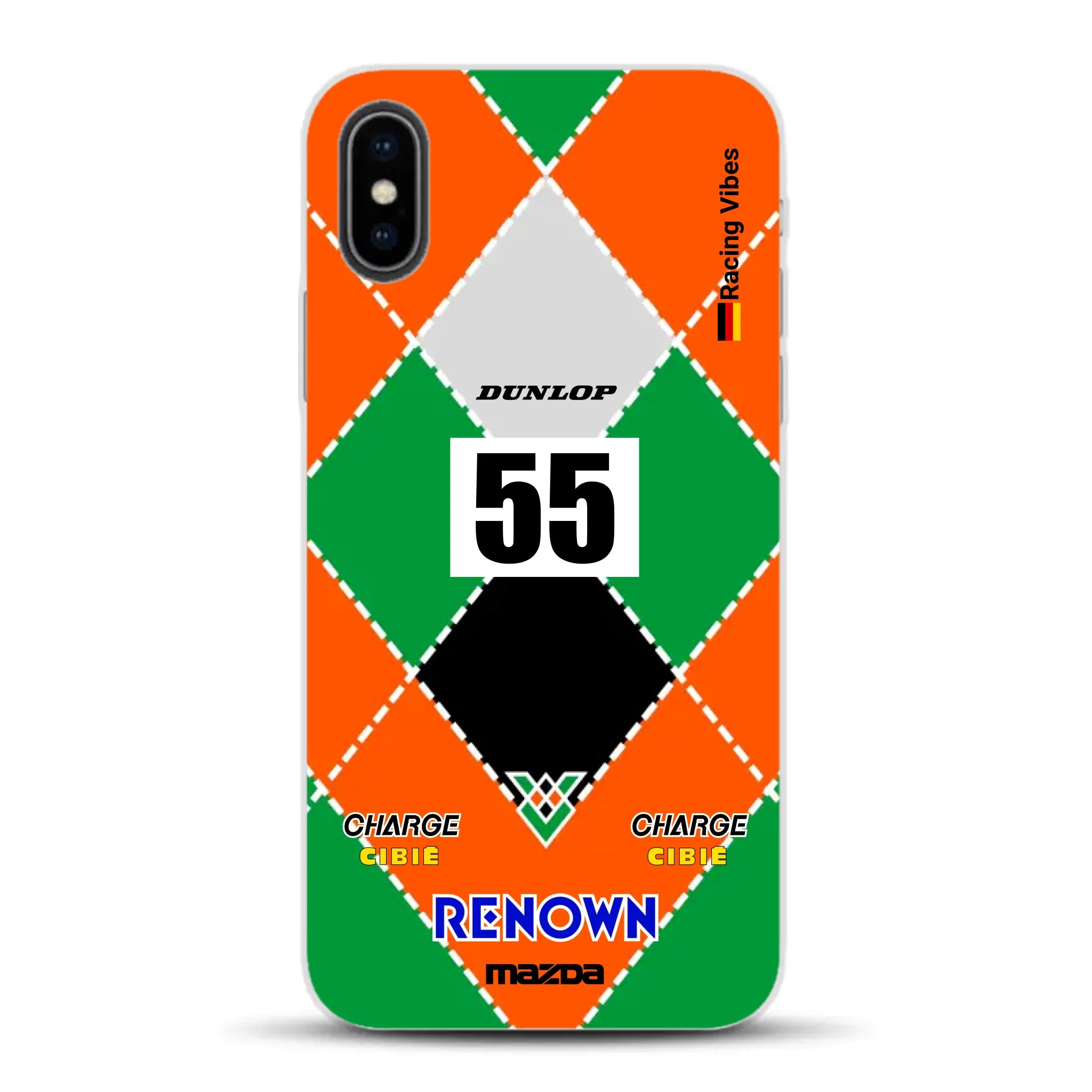 787B 1991 24h Sieger Livery - Custodia per cellulare personalizzata per iPhone