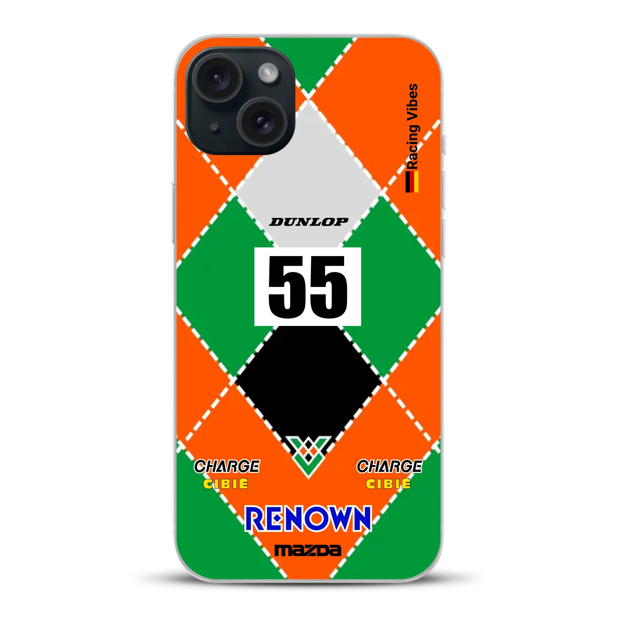 787B 1991 24h Sieger Livery - Custodia per cellulare personalizzata per iPhone