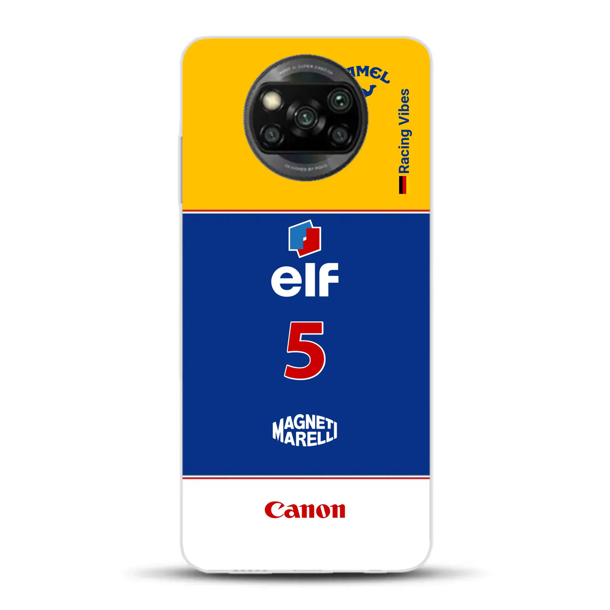 F1 Williams FW14B 1992 Mansell Champion Livery - Individuelle Handyhülle für Xiaomi