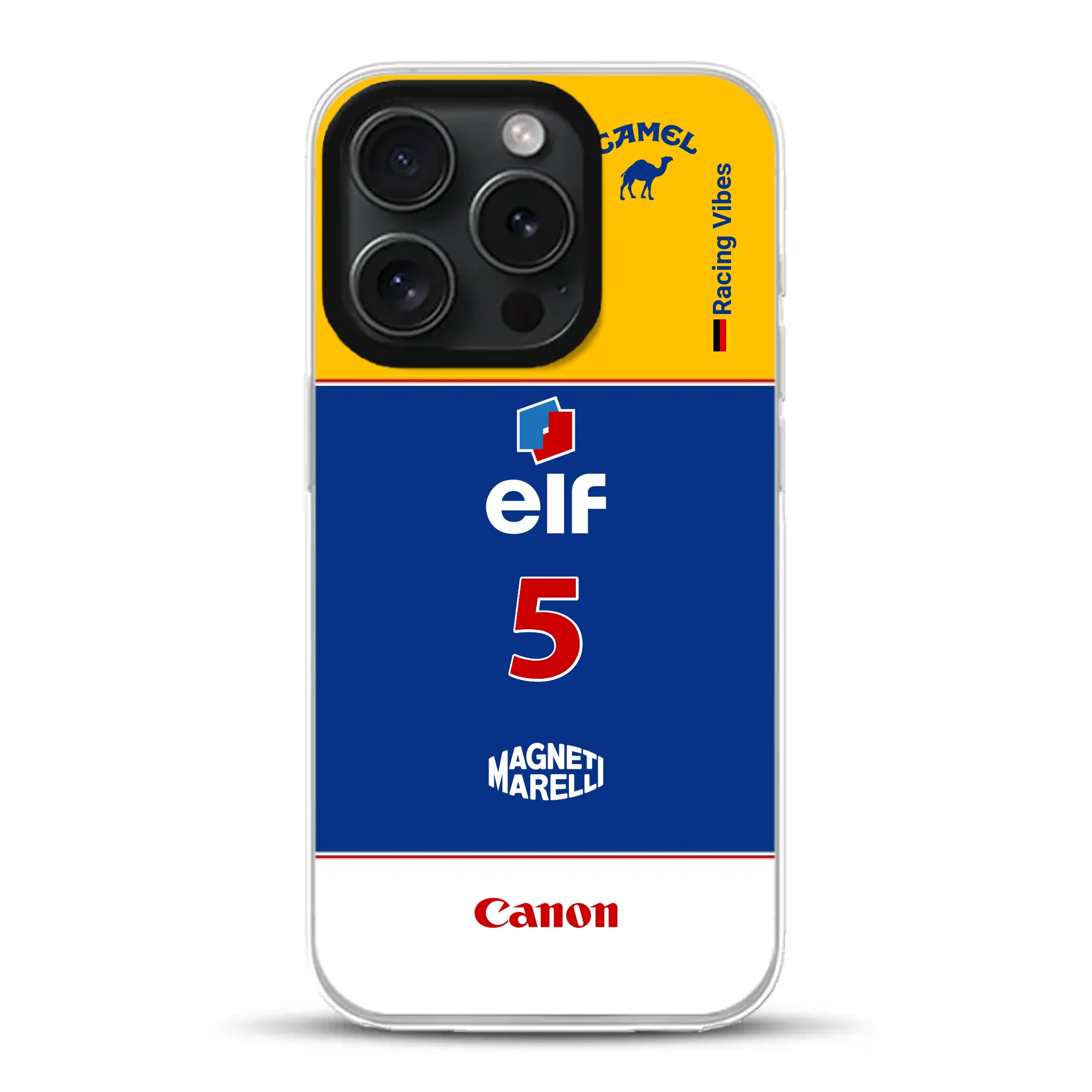 F1 Williams FW14B 1992 Mansell Champion Livery - Custom Hybrid Case with MagSafe