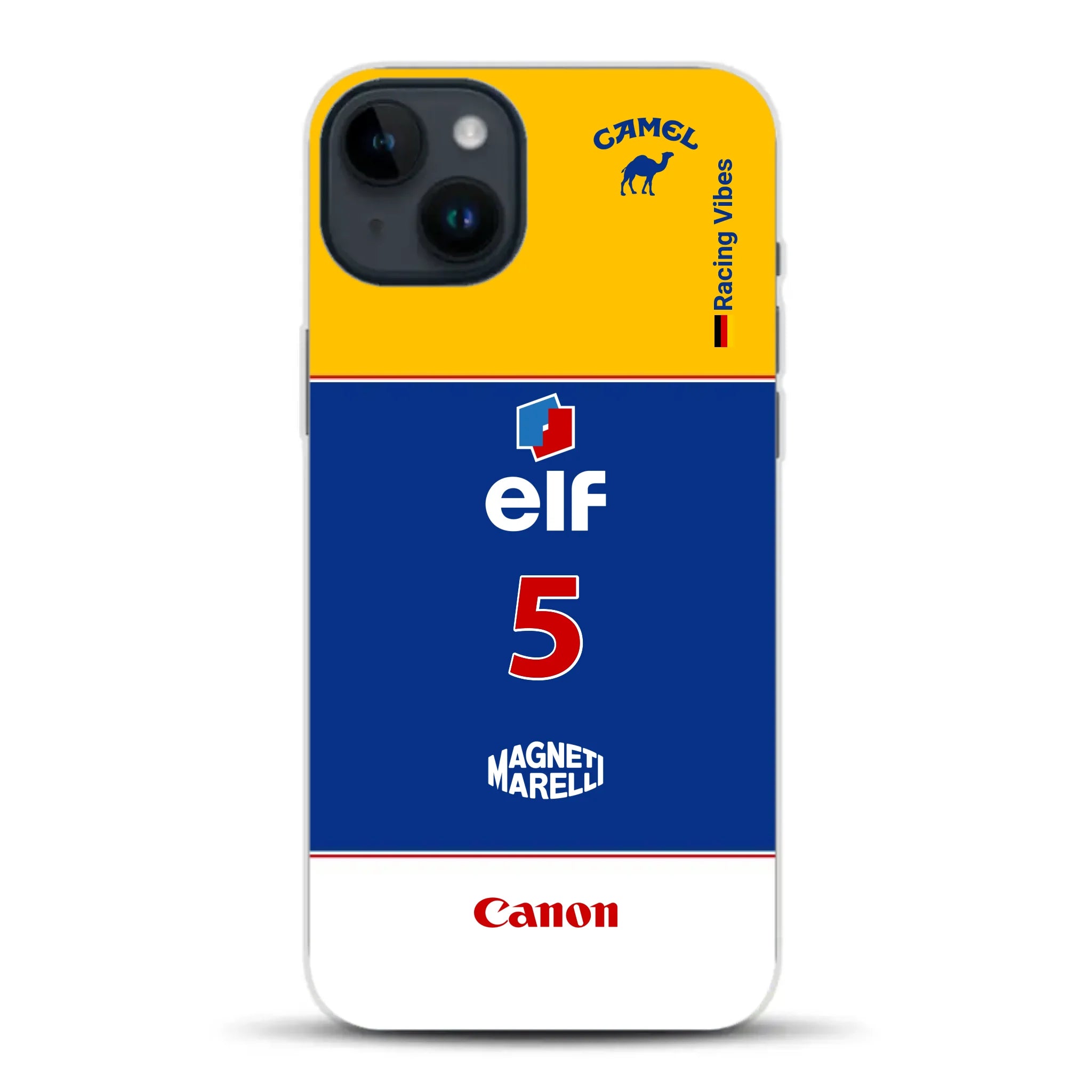 F1 Williams FW14B 1992 Mansell Champion Livery - Individuelle Handyhülle für iPhone