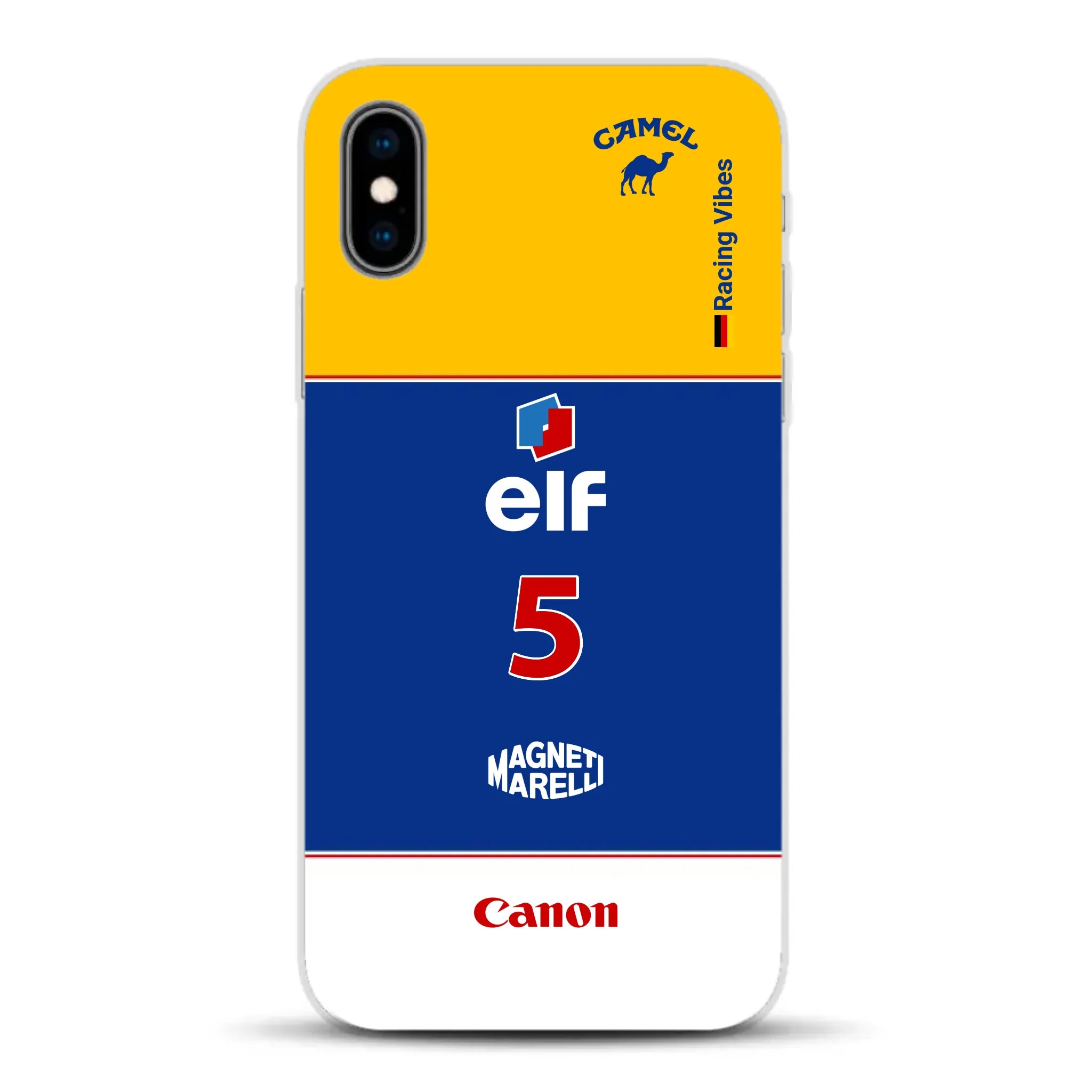 F1 Williams FW14B 1992 Mansell Champion Livery - Individuelle Handyhülle für iPhone