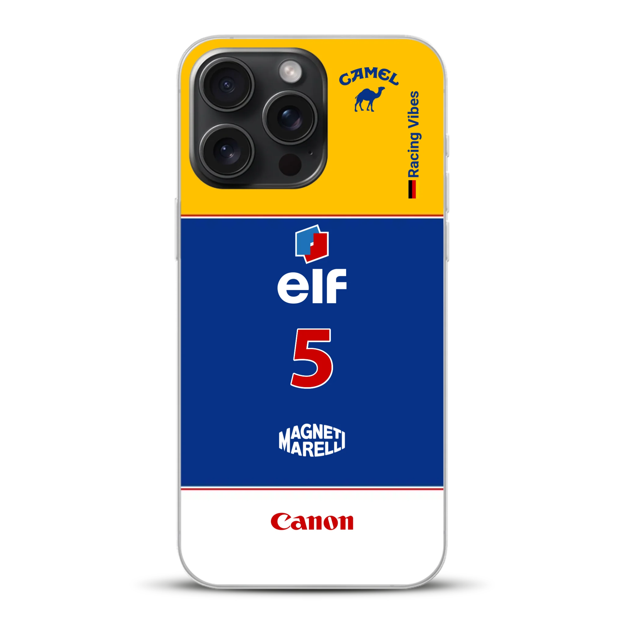 F1 Williams FW14B 1992 Mansell Champion Livery - Individuelle Handyhülle für iPhone