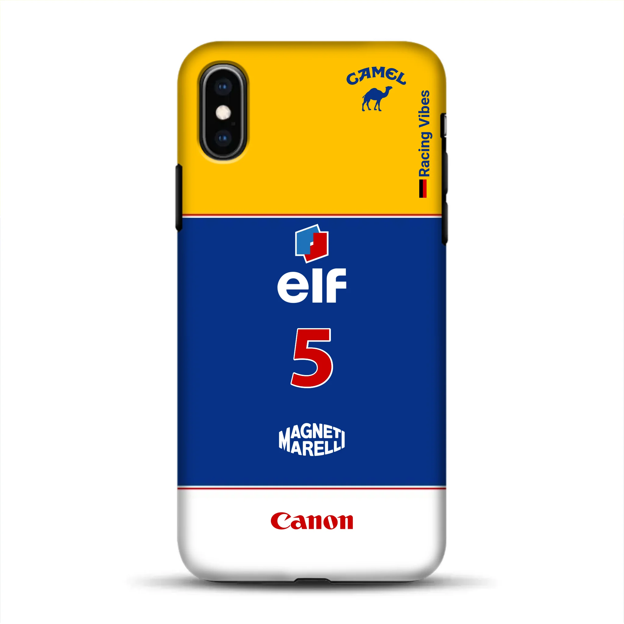 F1 Williams FW14B 1992 Mansell Champion Livery - Custodia premium personalizzata per iPhone