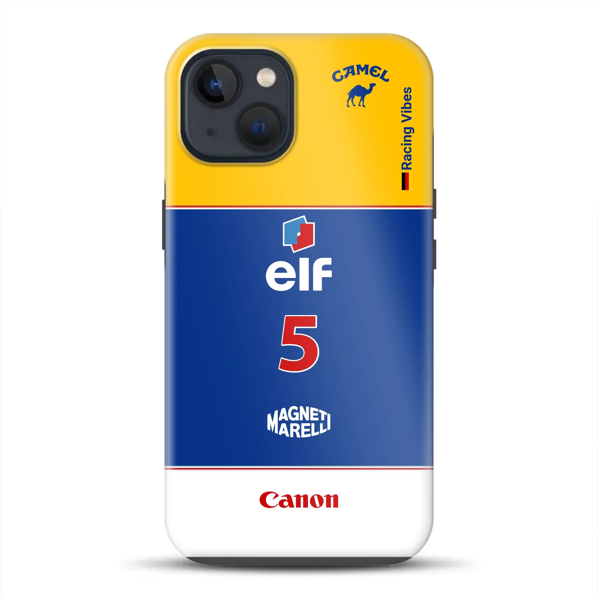 F1 Williams FW14B 1992 Mansell Champion Livery - Custodia premium personalizzata per iPhone