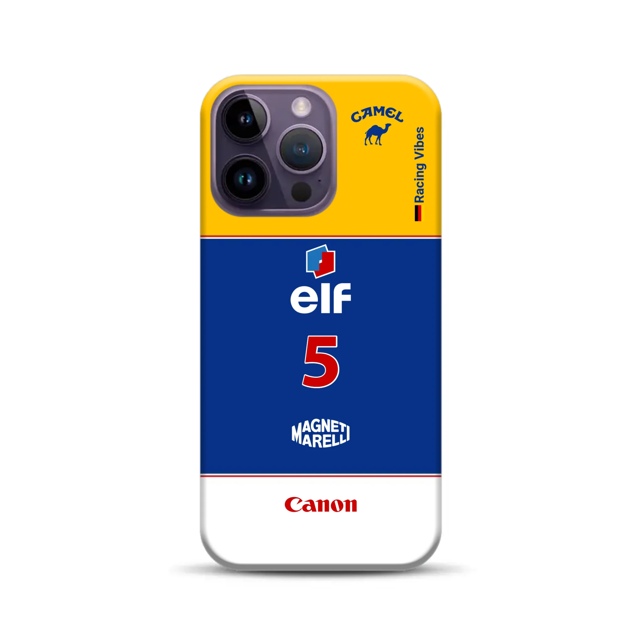 F1 Williams FW14B 1992 Mansell Champion Livery - Custodia premium personalizzata per iPhone