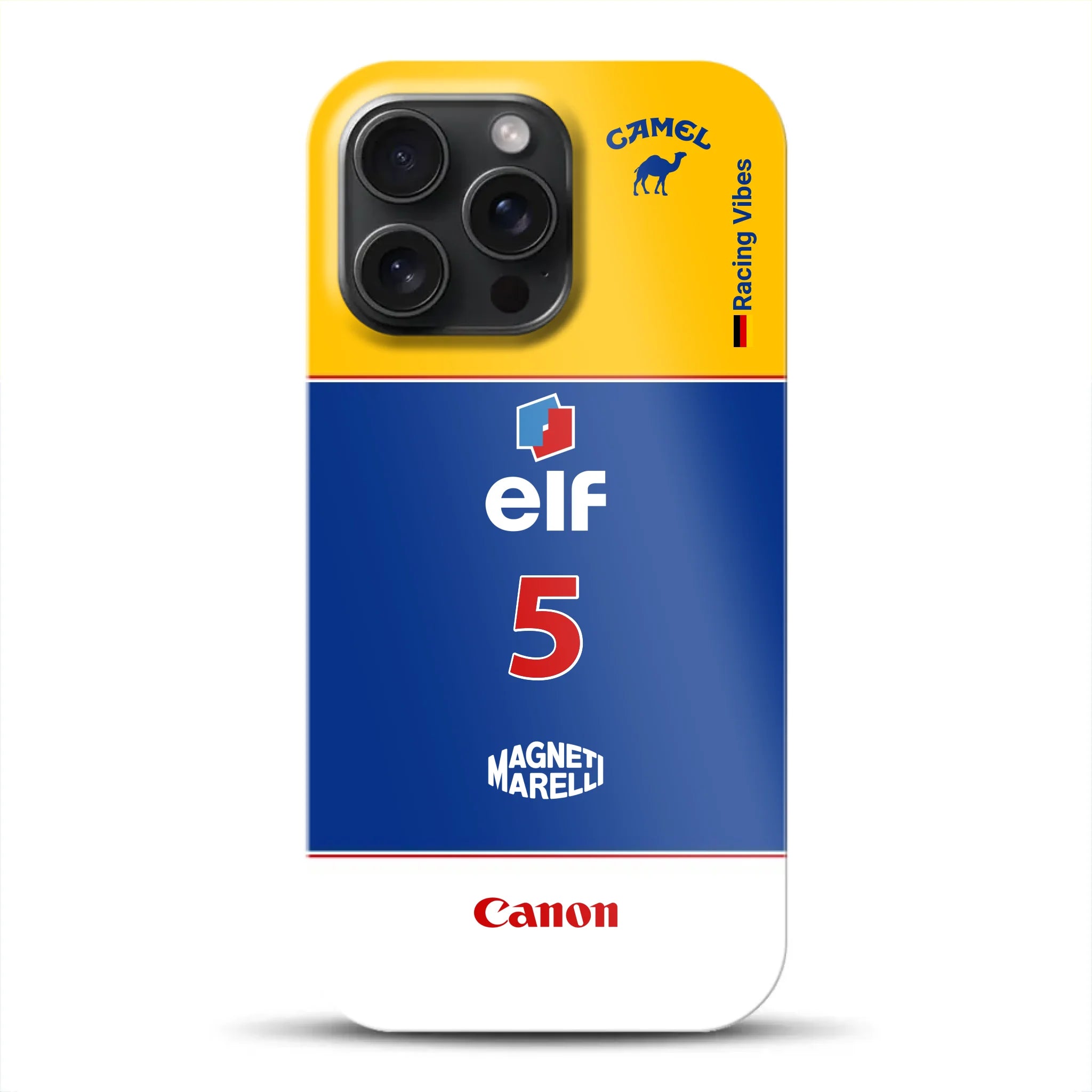 F1 Williams FW14B 1992 Mansell Champion Livery - Custodia premium personalizzata per iPhone