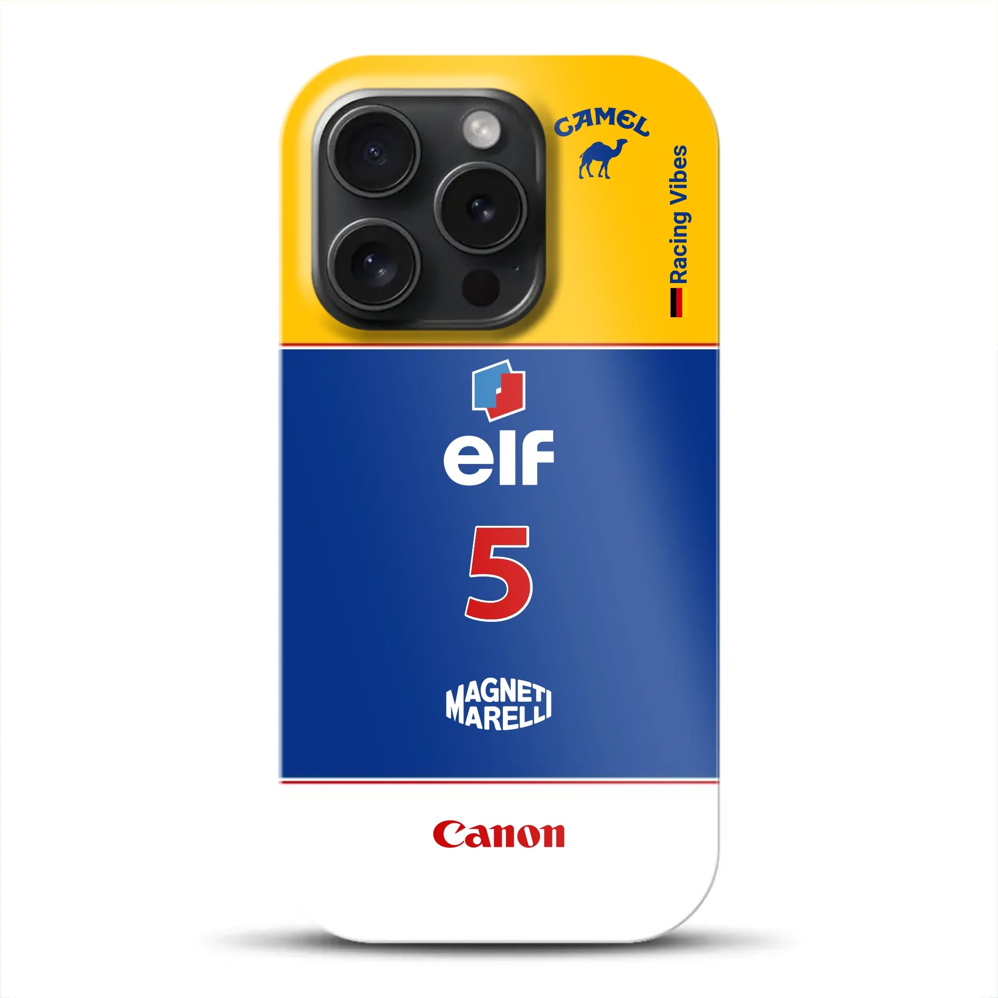 F1 Williams FW14B 1992 Mansell Champion Livery - Custodia premium personalizzata per iPhone