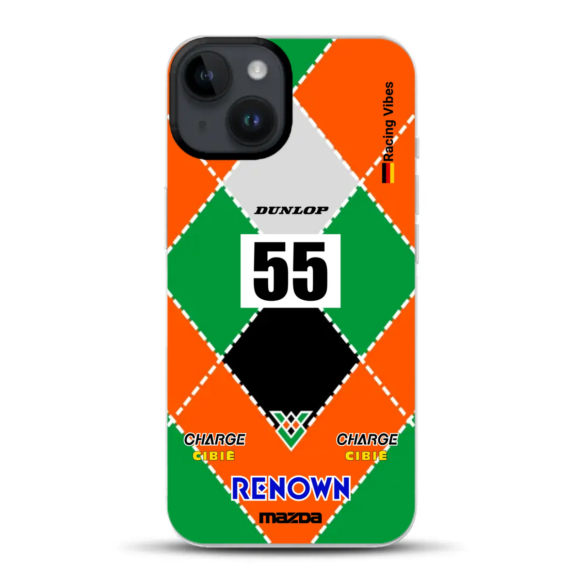 787B 1991 24h Sieger Livery - Cover ibrida personalizzata con MagSafe