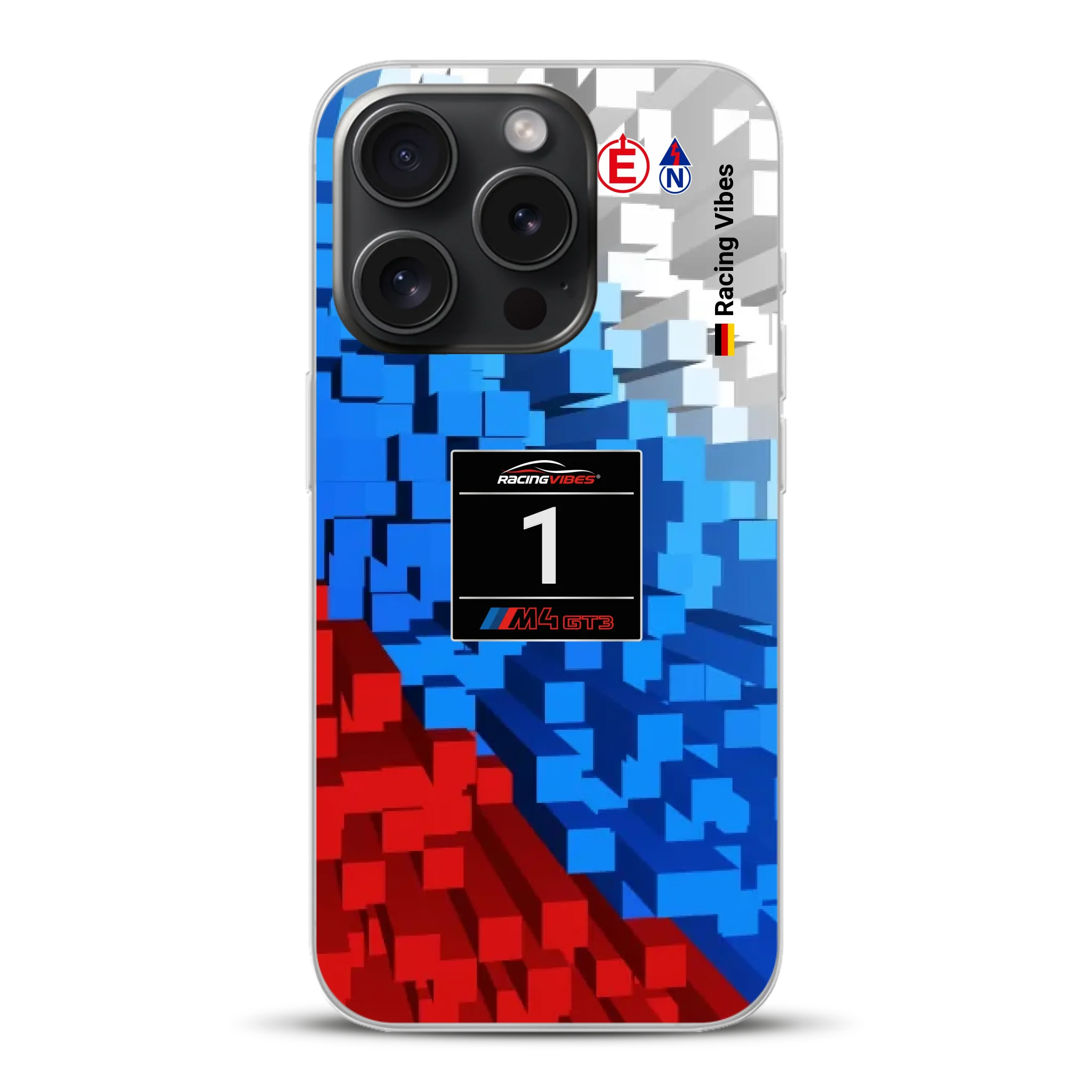 M4 GT3 EVO 2025 Launch Livery - Housse de téléphone portable personnalisée pour iPhone
