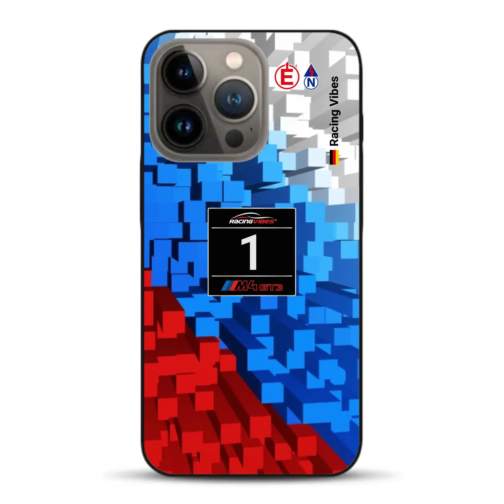 M4 GT3 EVO 2025 Launch Livery - Housse de téléphone portable personnalisée pour iPhone