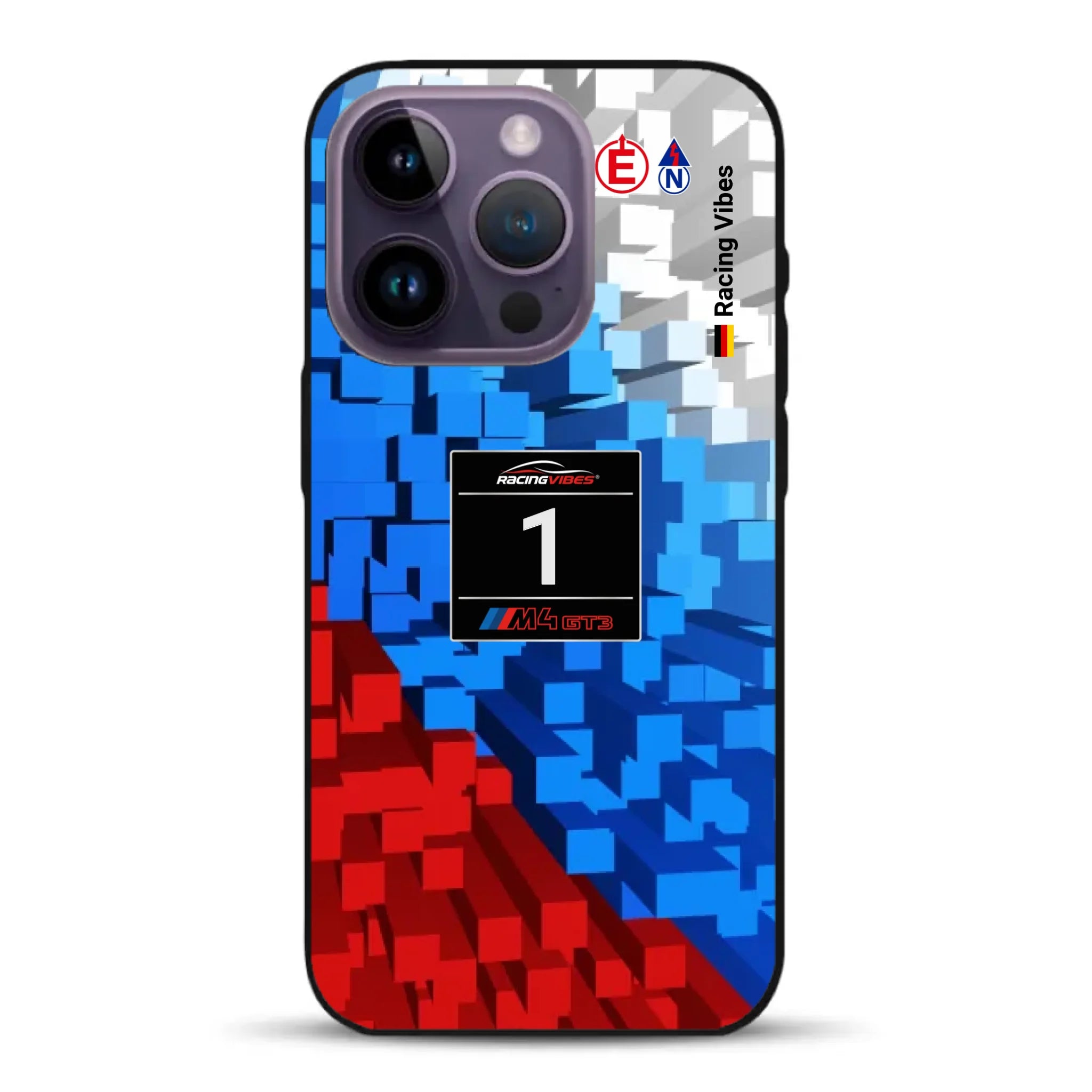 M4 GT3 EVO 2025 Launch Livery - Housse de téléphone portable personnalisée pour iPhone