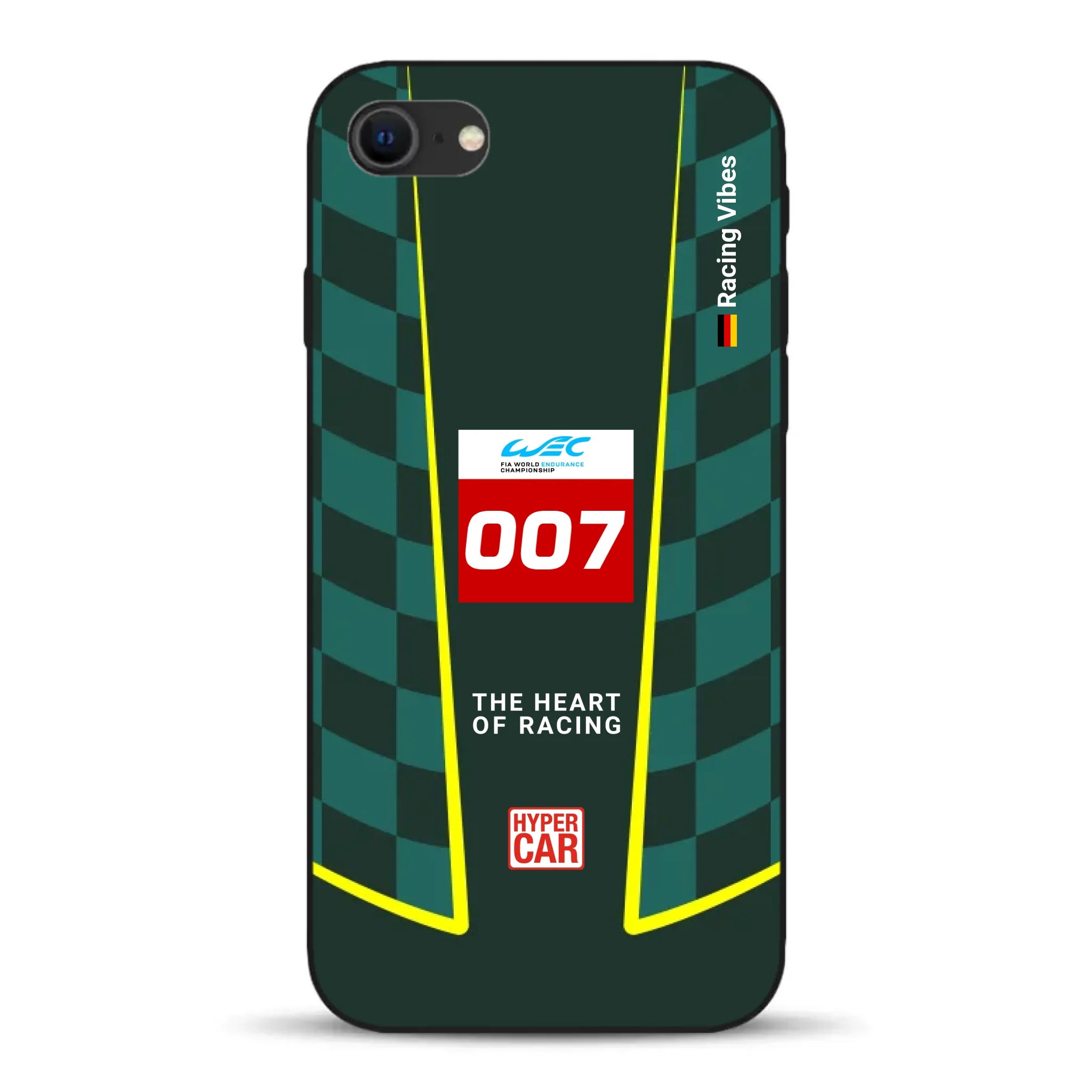 Valkyrie AMR‑LMH Hypercar WEC/IMSA Livery - Housse de téléphone portable personnalisée pour iPhone
